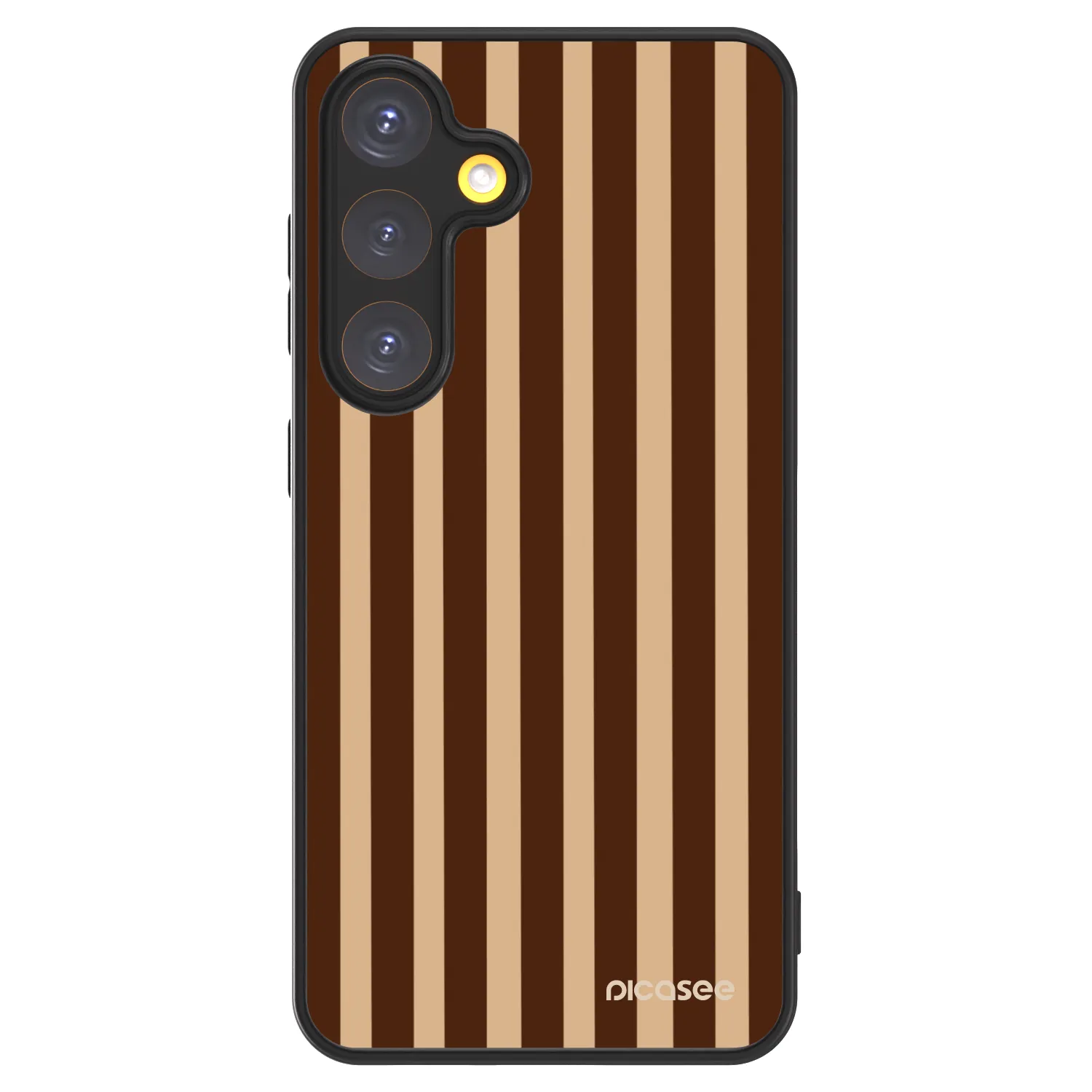 Picasee ULTIMATE CASE PowerShare για Samsung Galaxy S24 S921B 5G - Brown lines