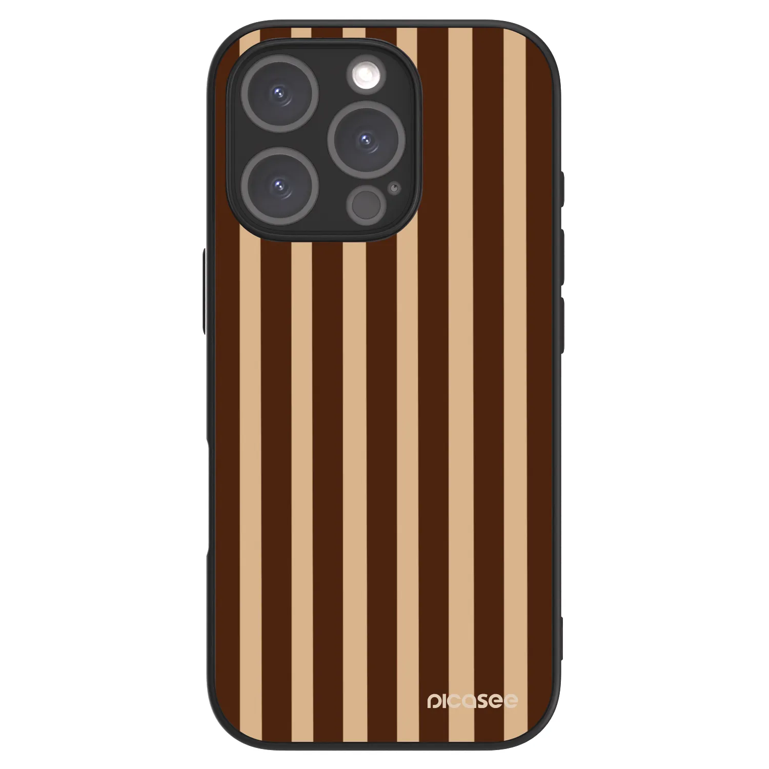 Picasee ULTIMATE CASE για Apple iPhone 16 Pro - Brown lines