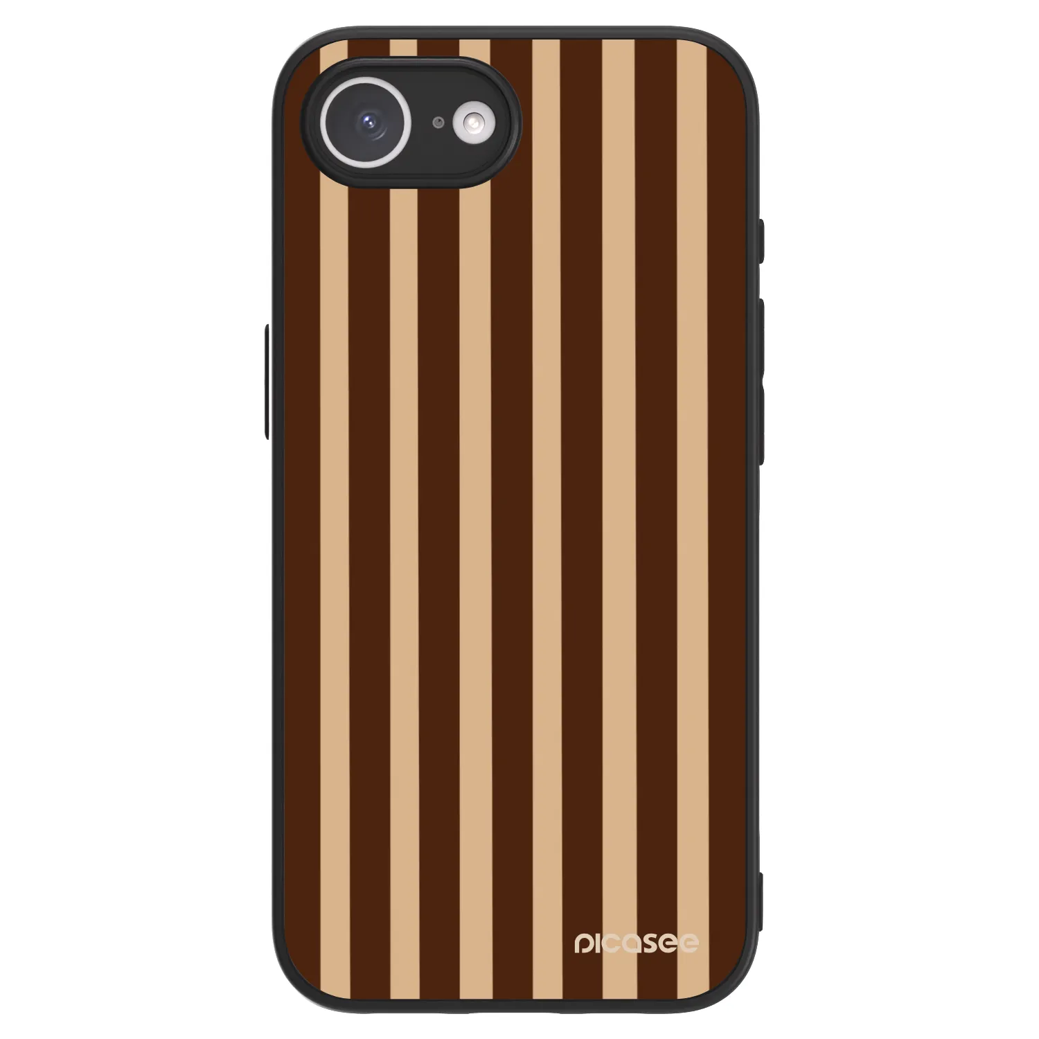 Picasee ULTIMATE CASE MagSafe pro Apple iPhone 16e - Brown lines