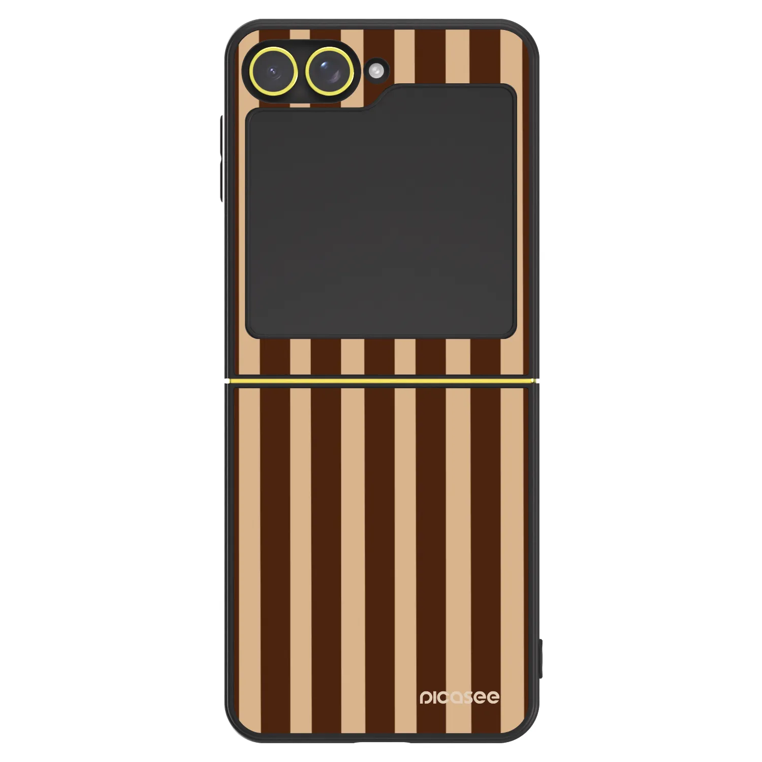 Picasee ULTIMATE CASE για Samsung Galaxy Z Flip6 5G - Brown lines