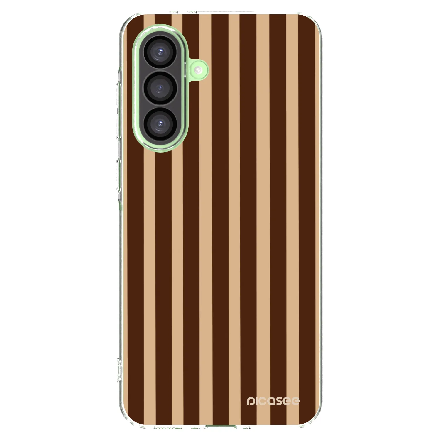 Picasee διαφανής θήκη σιλικόνης Samsung Galaxy A26 5G A266B - Brown lines