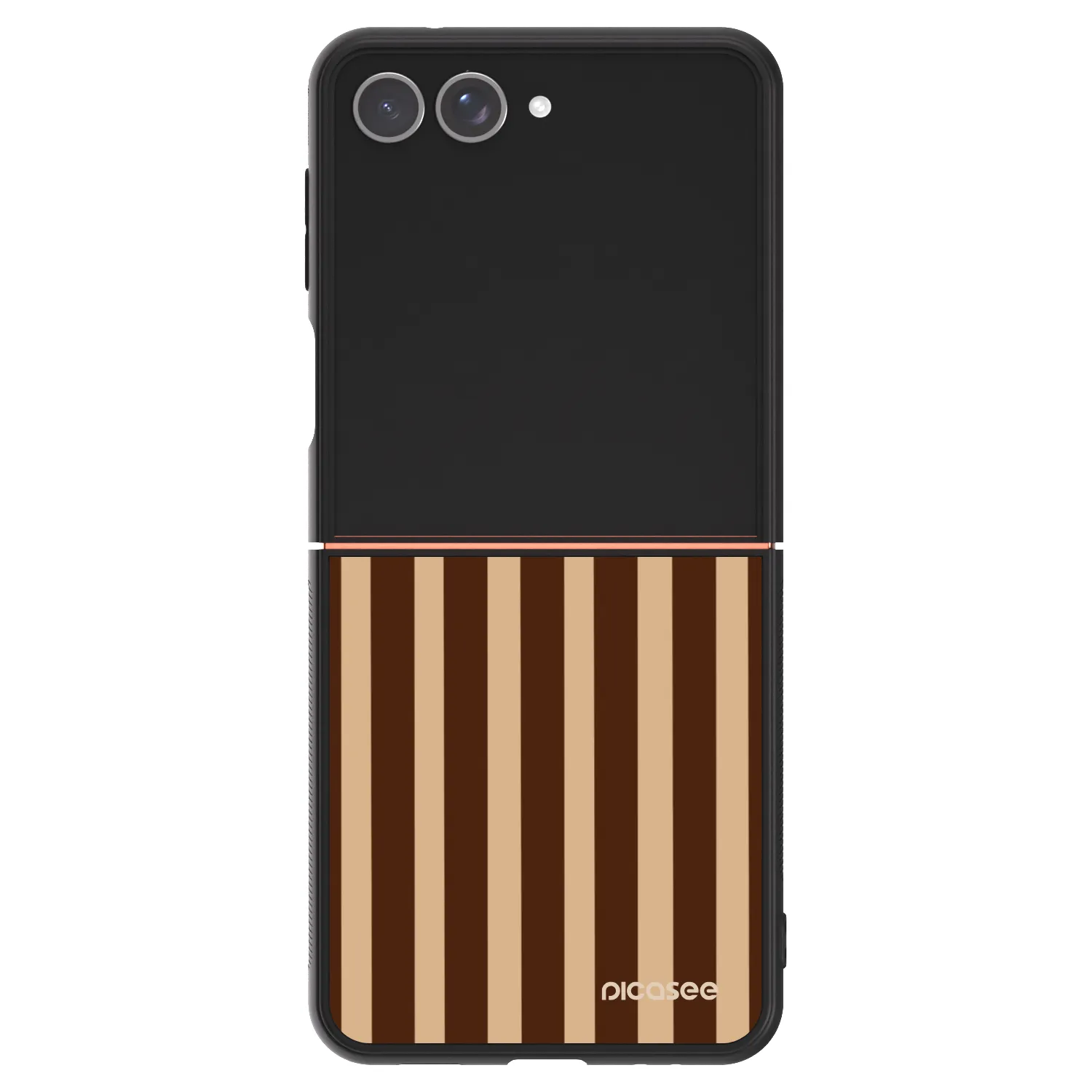 Picasee ULTIMATE CASE για Samsung Galaxy Z Flip7 5G - Brown lines