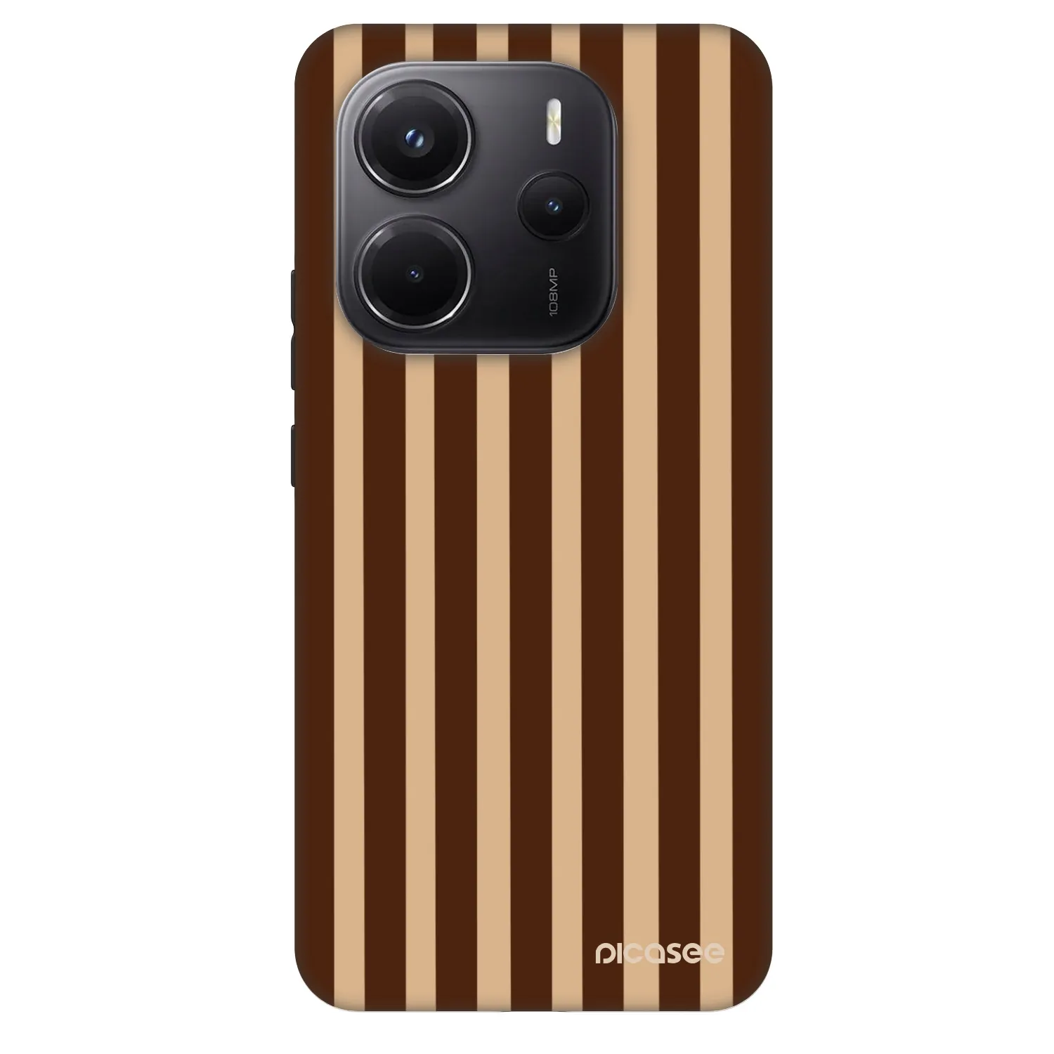 Picasee Fashion Case για Xiaomi Redmi Note 14 5G - Brown lines
