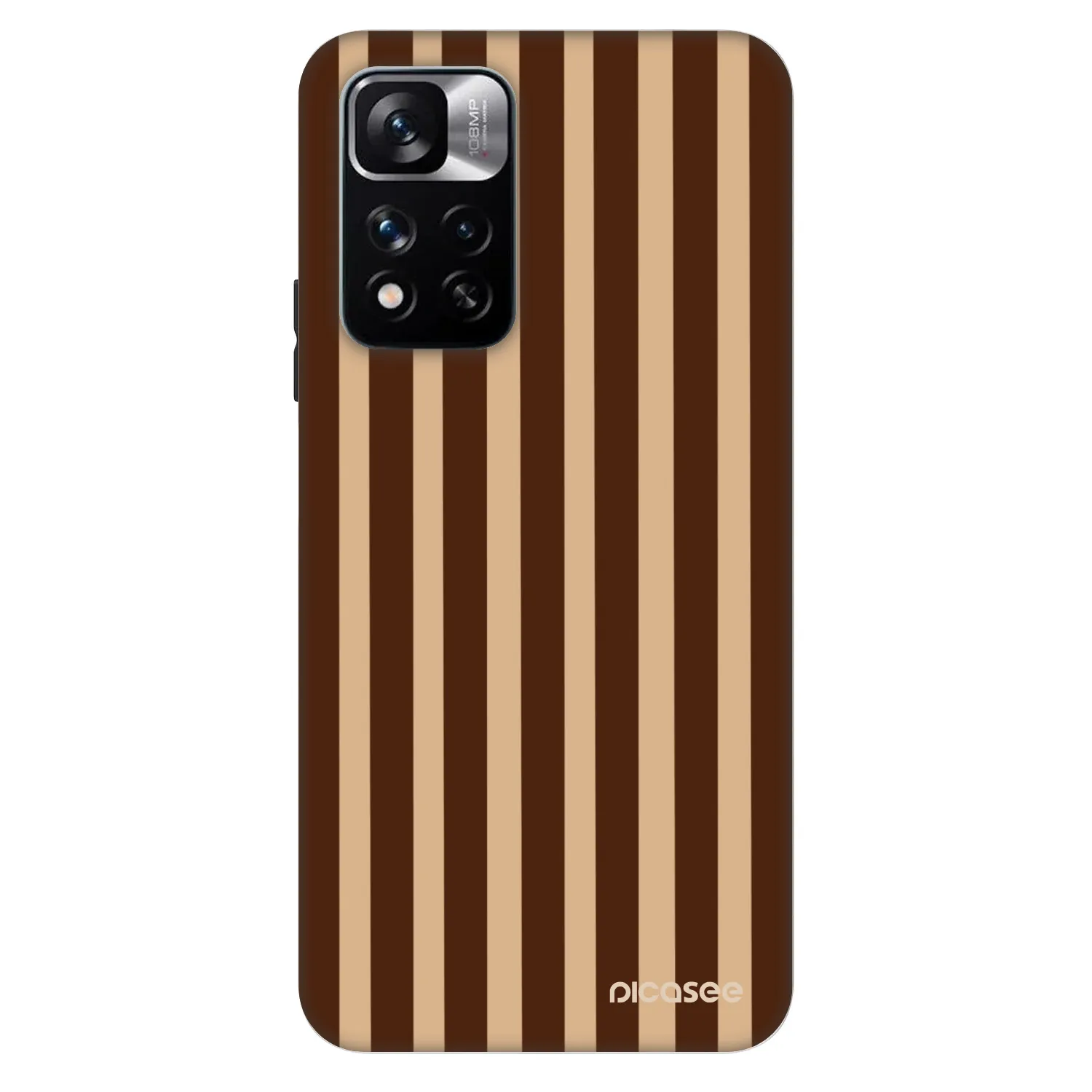Picasee Fashion Case για Xiaomi Redmi Note 11 Pro - Brown lines