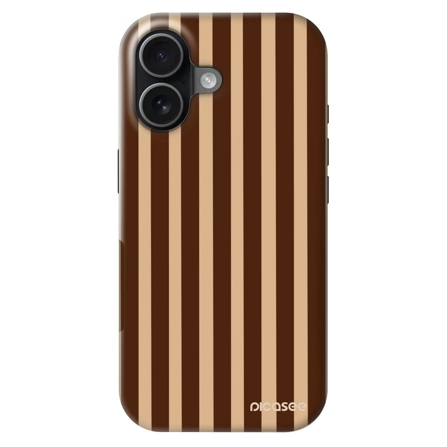 Picasee Fashion Case MagSafe για Apple iPhone 17 - Brown lines