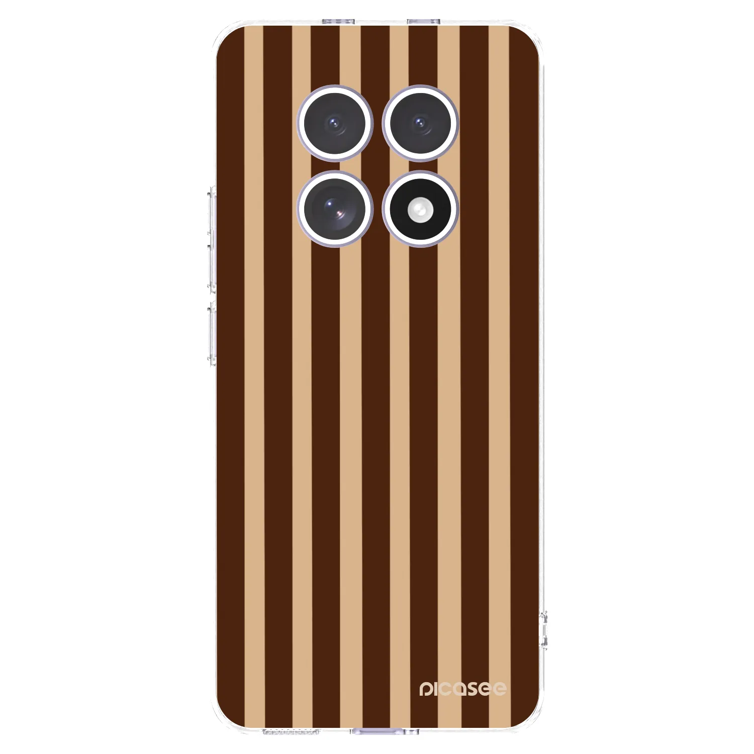 Picasee διαφανής θήκη σιλικόνης Xiaomi Redmi Note 15 4G - Brown lines