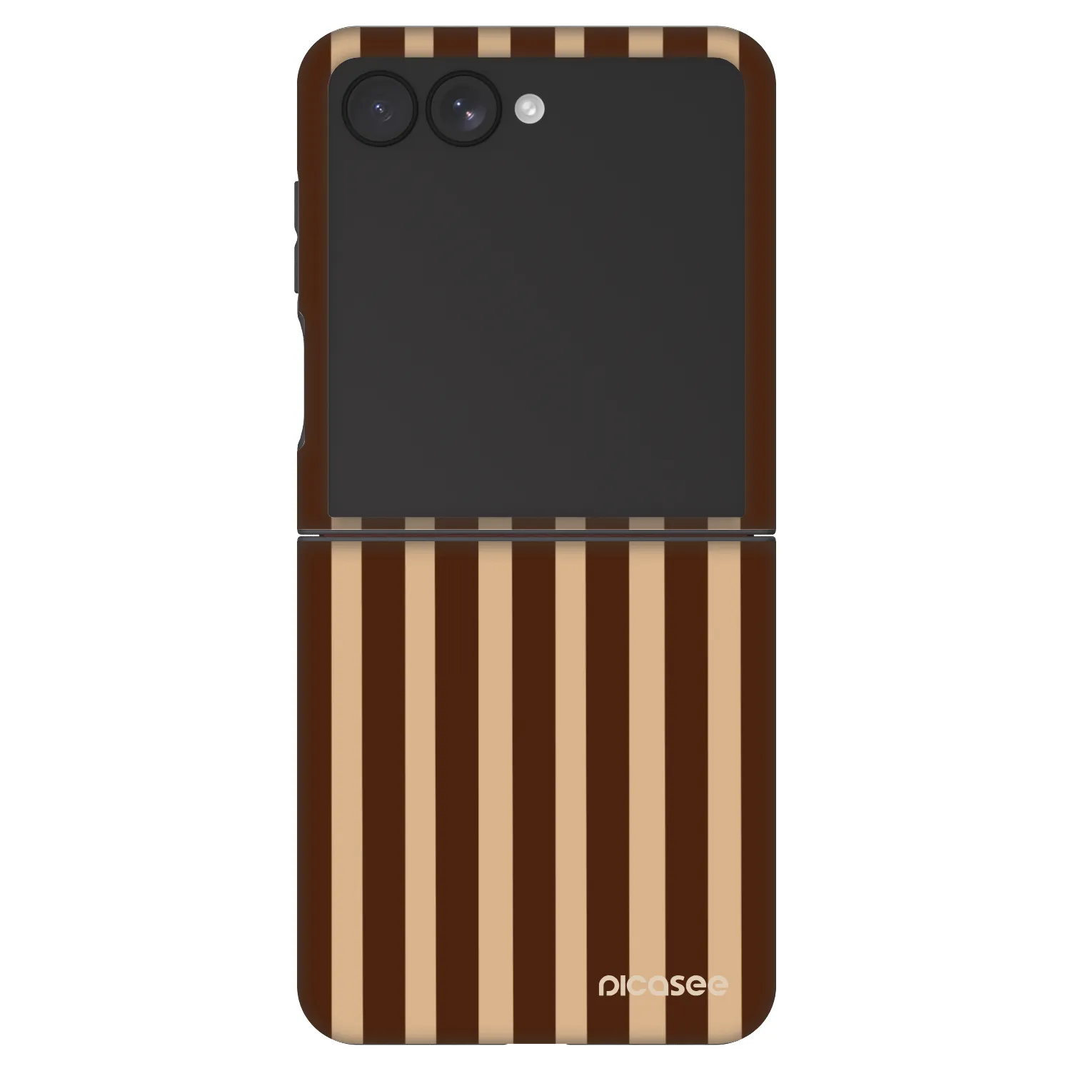 Picasee Fashion Case για Samsung Galaxy Z Flip7 5G - Brown lines
