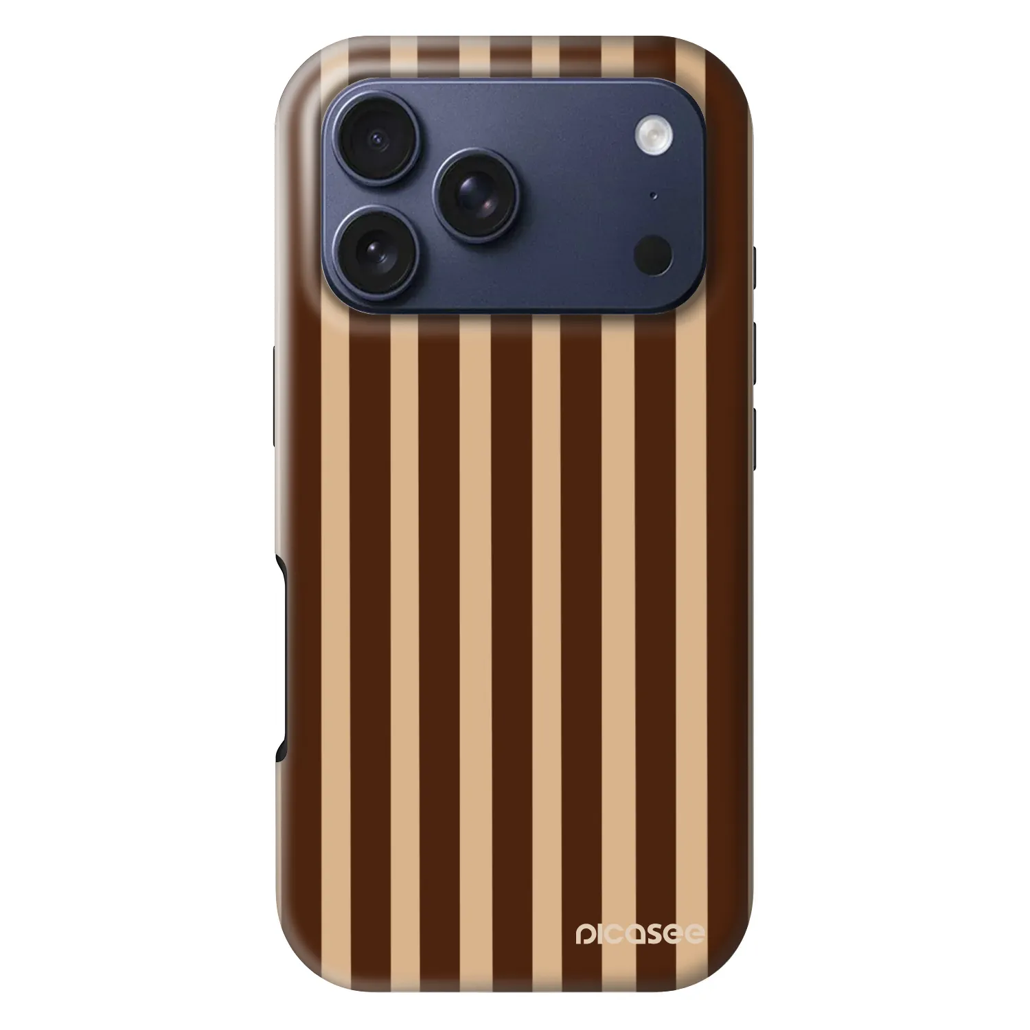Picasee Fashion Case MagSafe για Apple iPhone 18 Pro - Brown lines