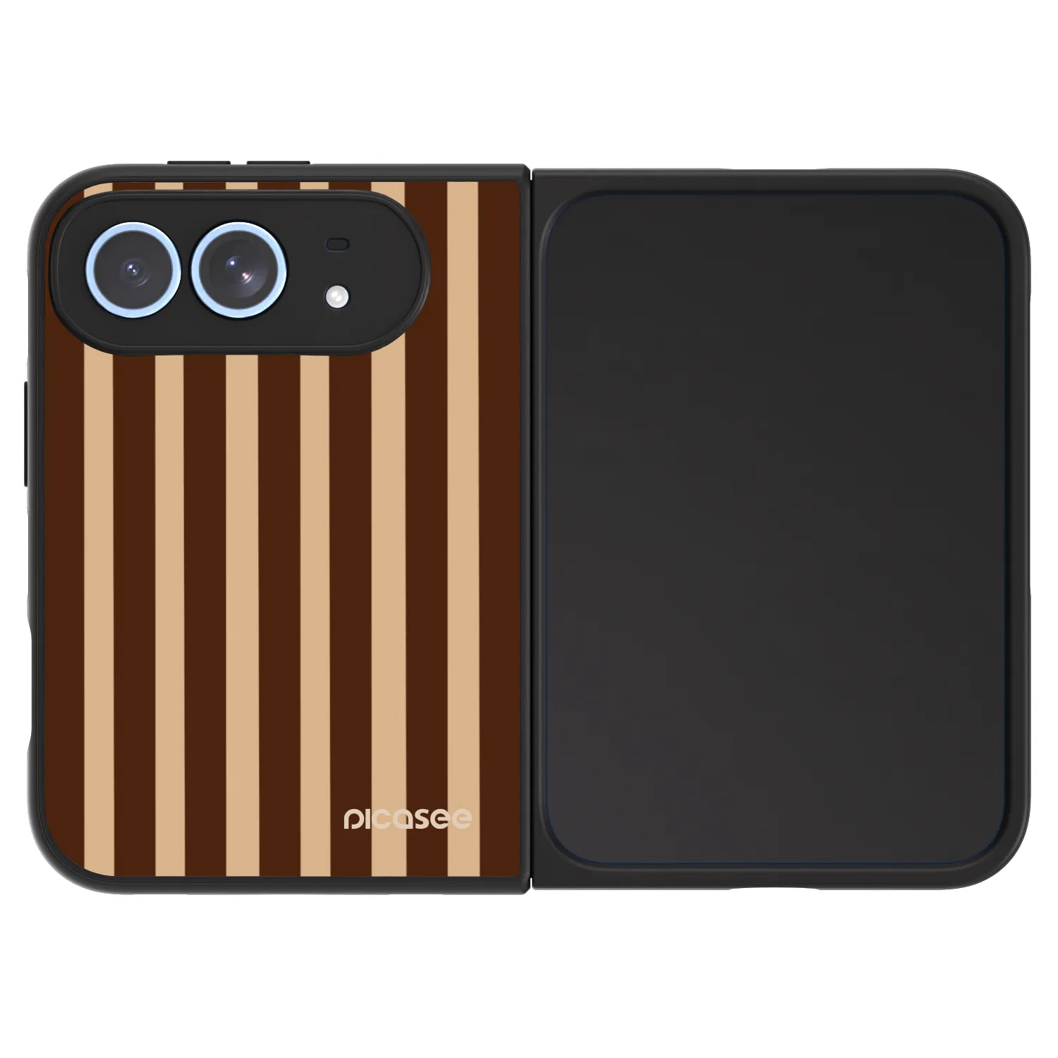 Picasee ULTIMATE CASE για Apple iPhone Duo - Brown lines