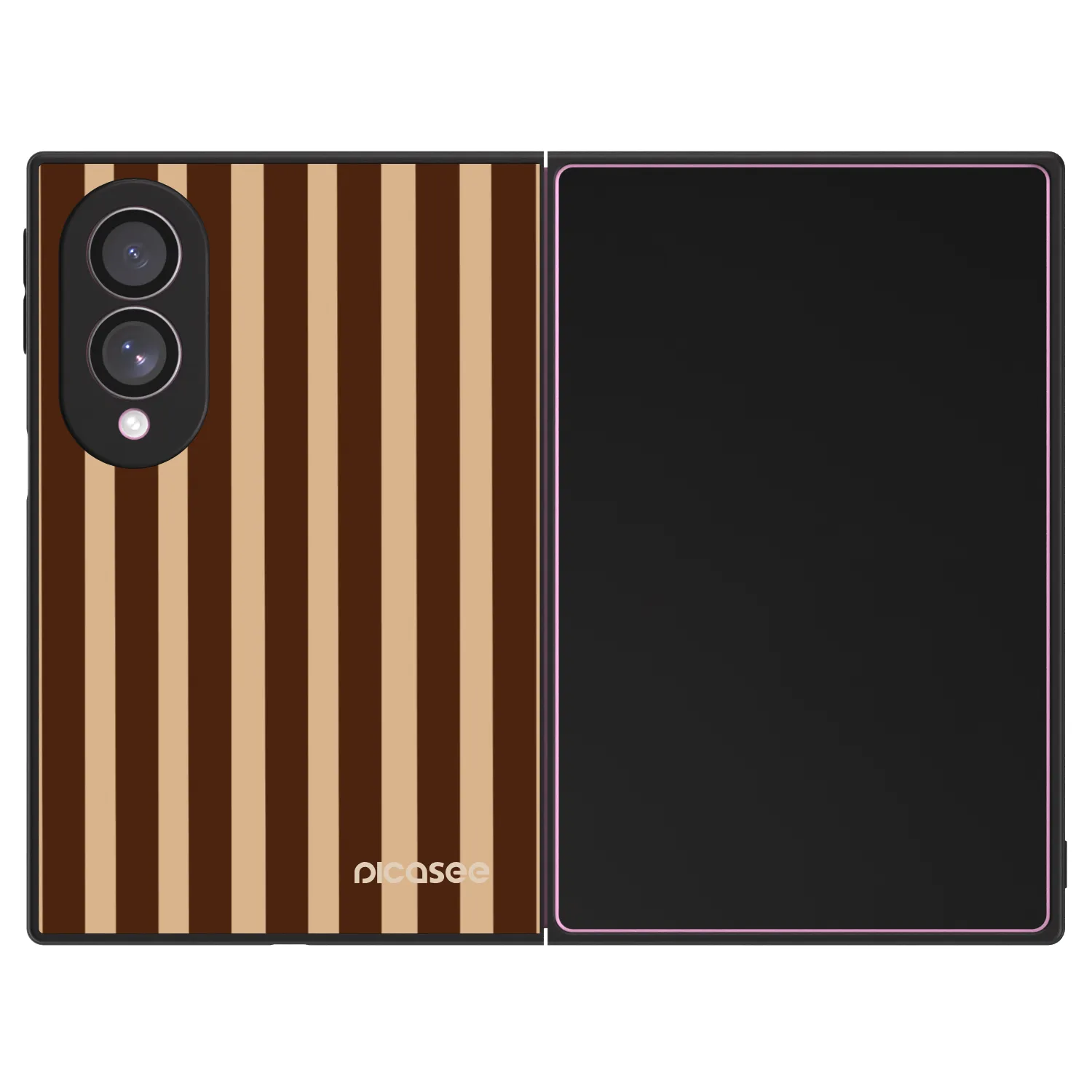 Picasee ULTIMATE CASE για Samsung Galaxy Z Fold8 5G - Brown lines