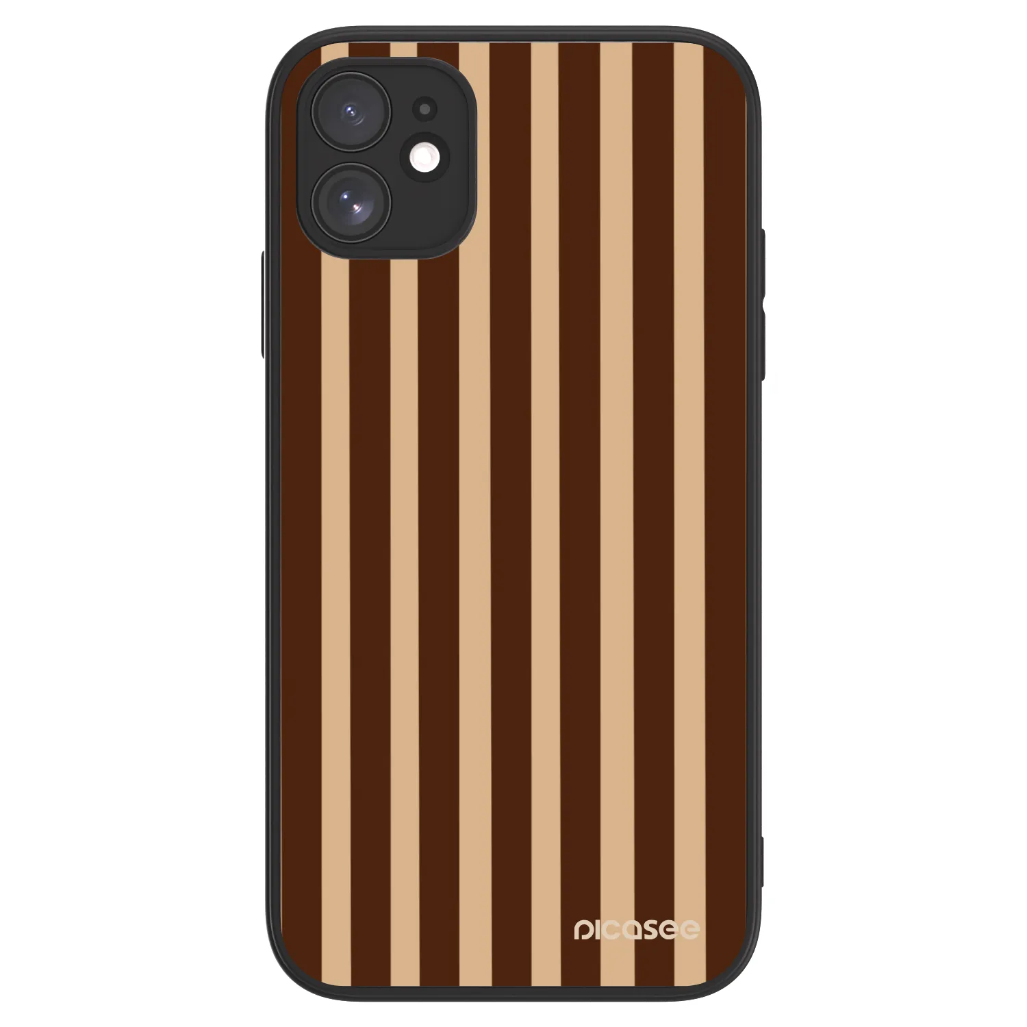 Picasee ULTIMATE CASE για Apple iPhone 11 - Brown lines