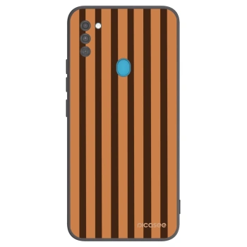 Θήκη για Samsung Galaxy M11 - Caramel lines