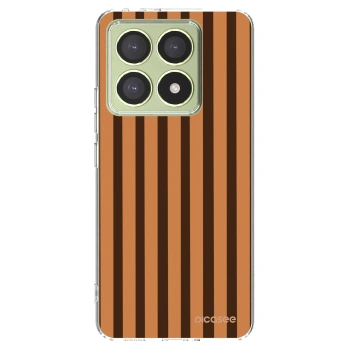 Picasee διαφανής θήκη σιλικόνης Xiaomi 14T - Caramel lines