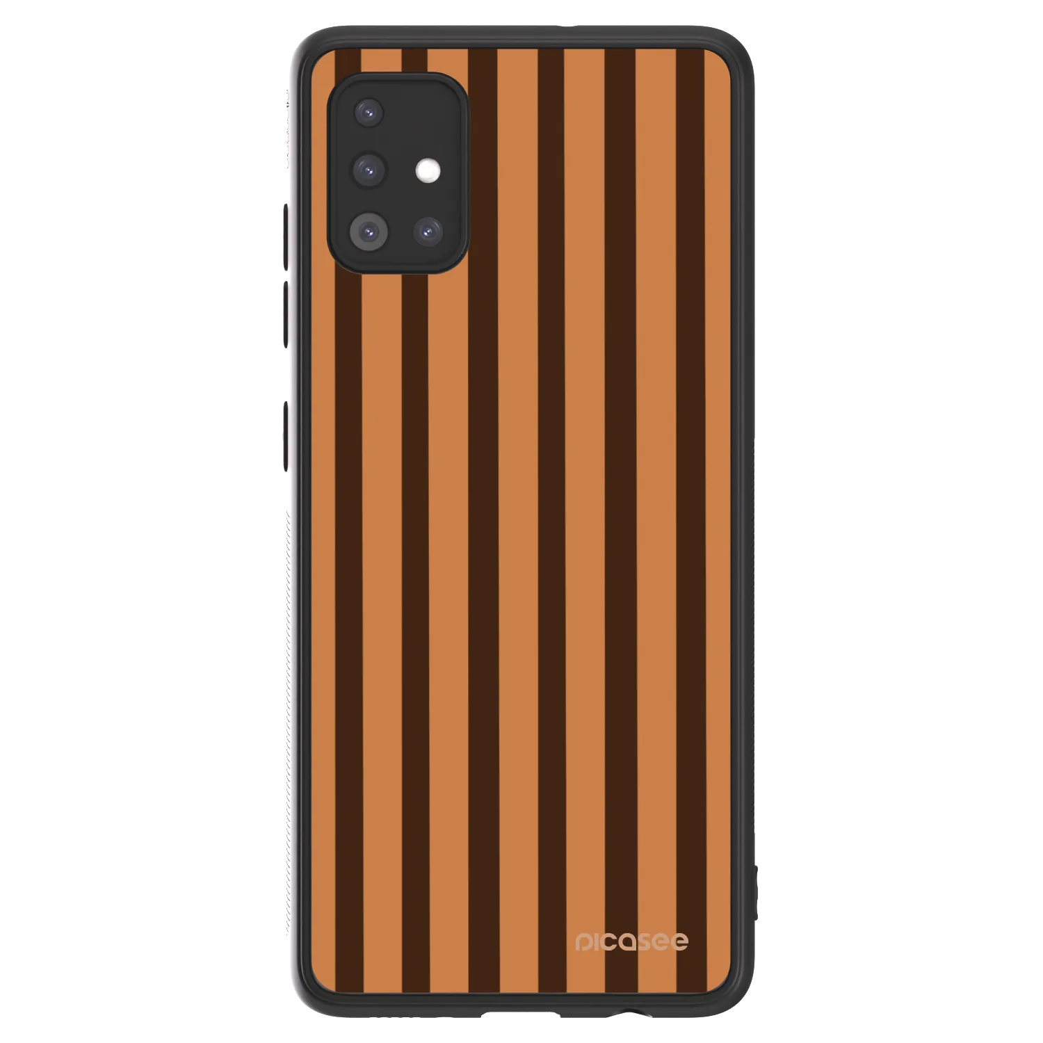 Picasee ULTIMATE CASE για Samsung Galaxy A51 A515F - Caramel lines
