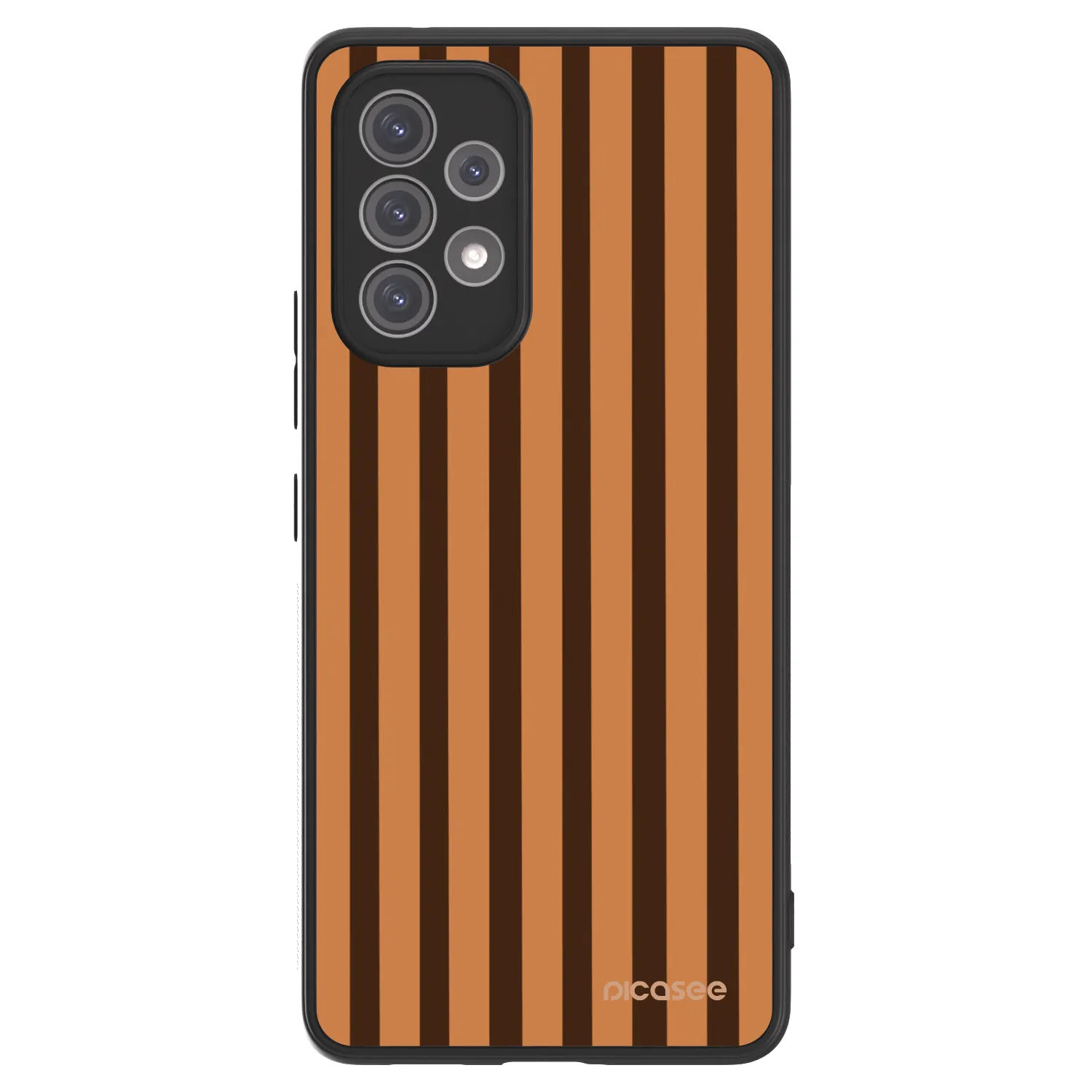 Picasee ULTIMATE CASE για Samsung Galaxy A52 5G A525F - Caramel lines