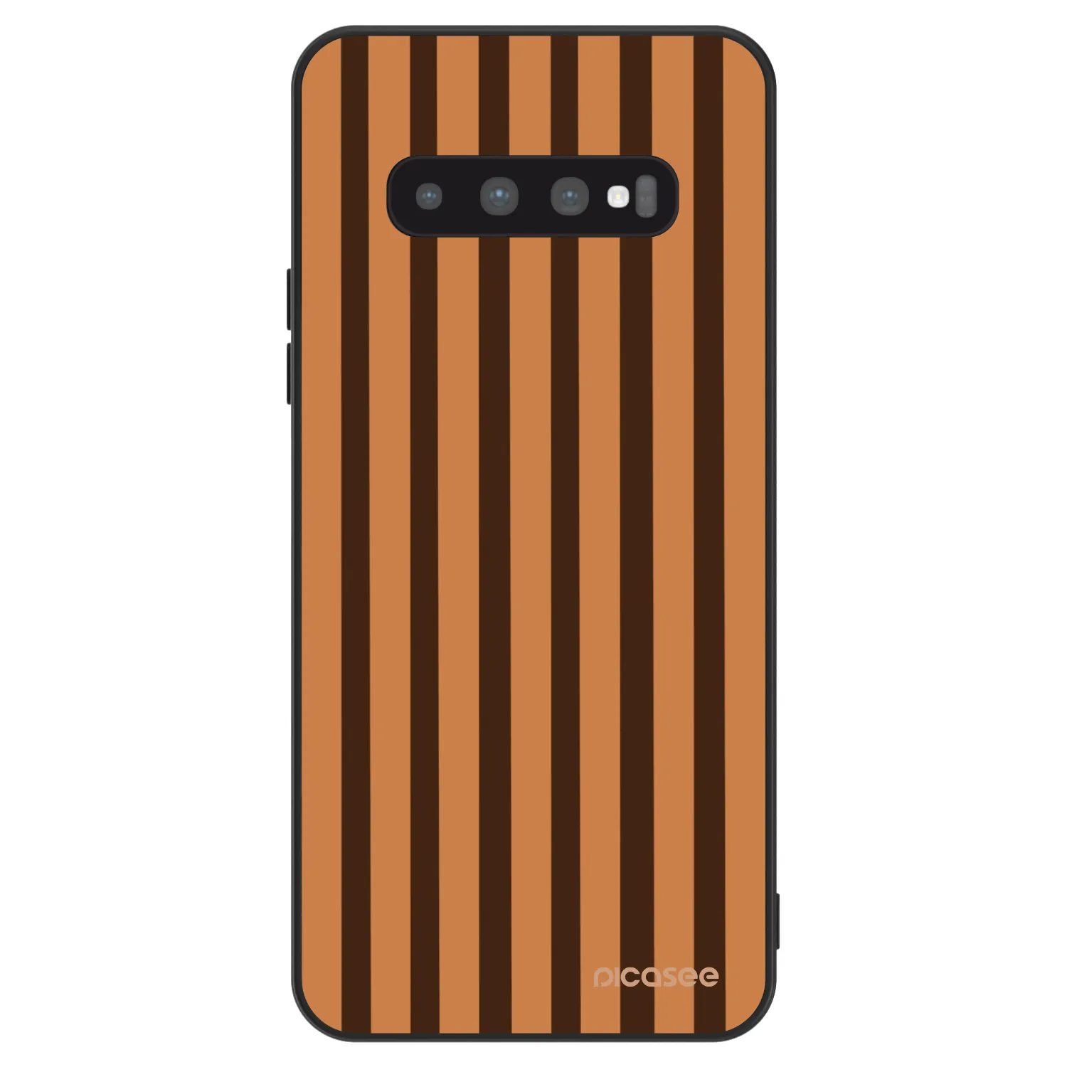 Picasee ULTIMATE CASE για Samsung Galaxy S10 G973 - Caramel lines