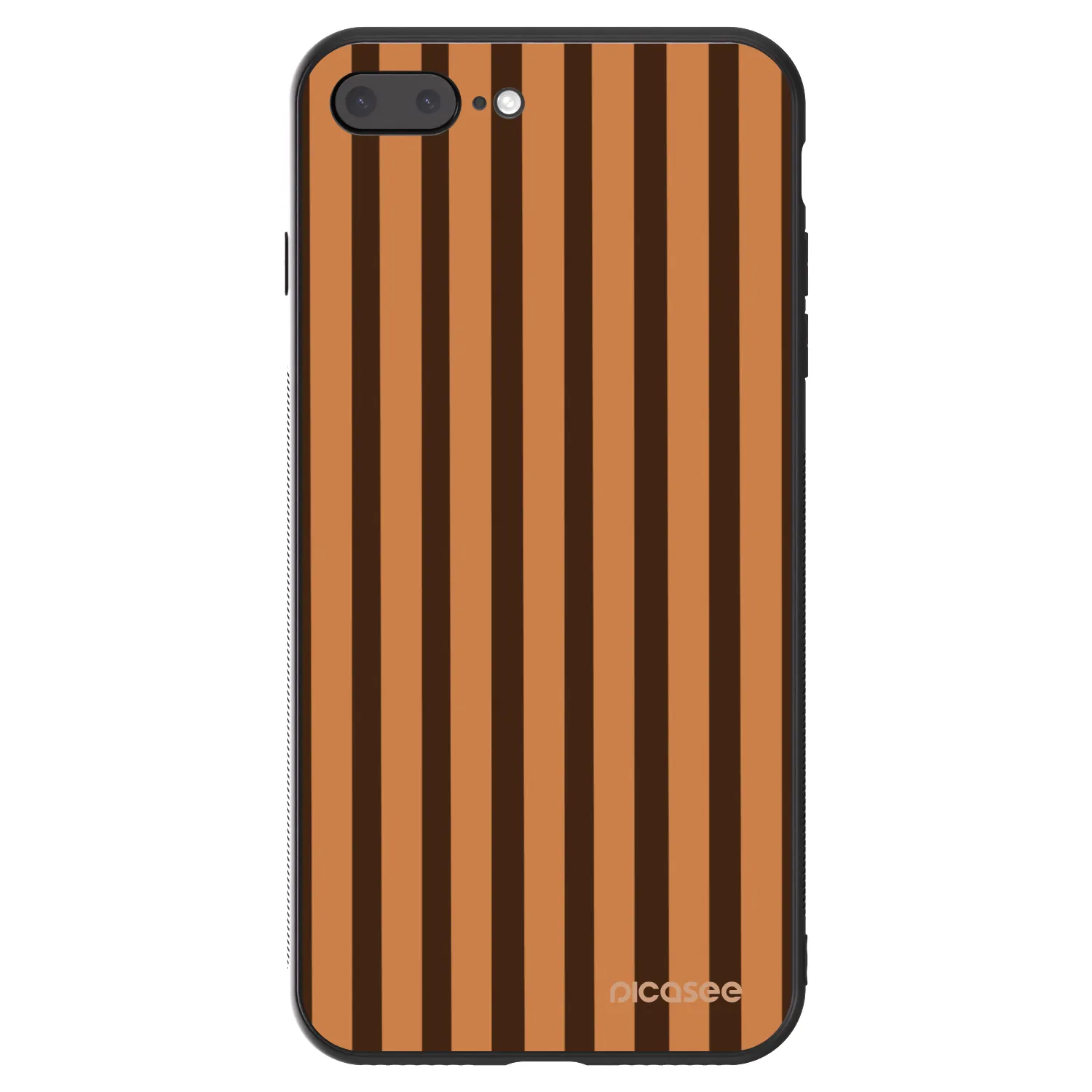 Picasee ULTIMATE CASE για Apple iPhone 8 Plus - Caramel lines