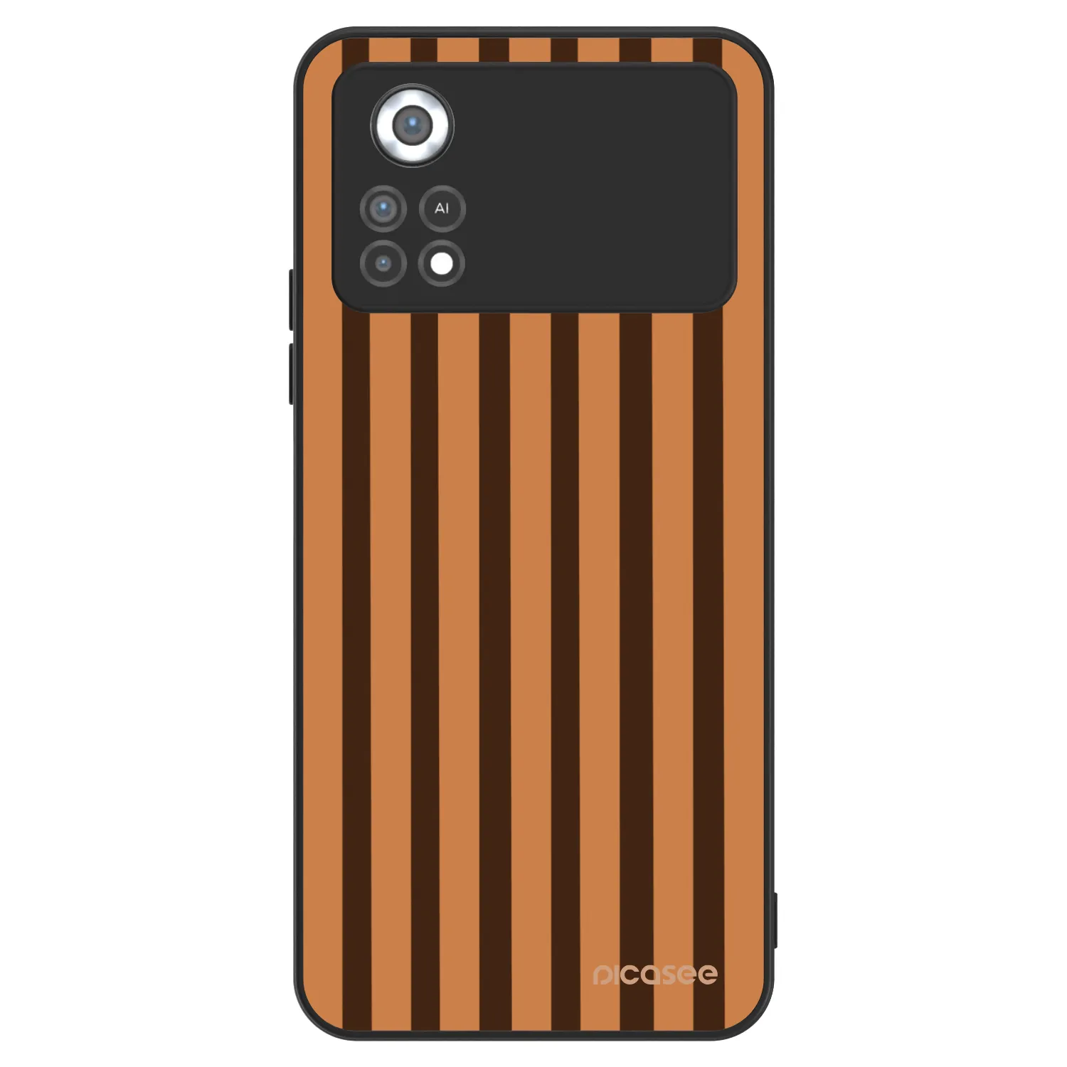 Picasee ULTIMATE CASE για Xiaomi Poco X4 Pro 5G - Caramel lines