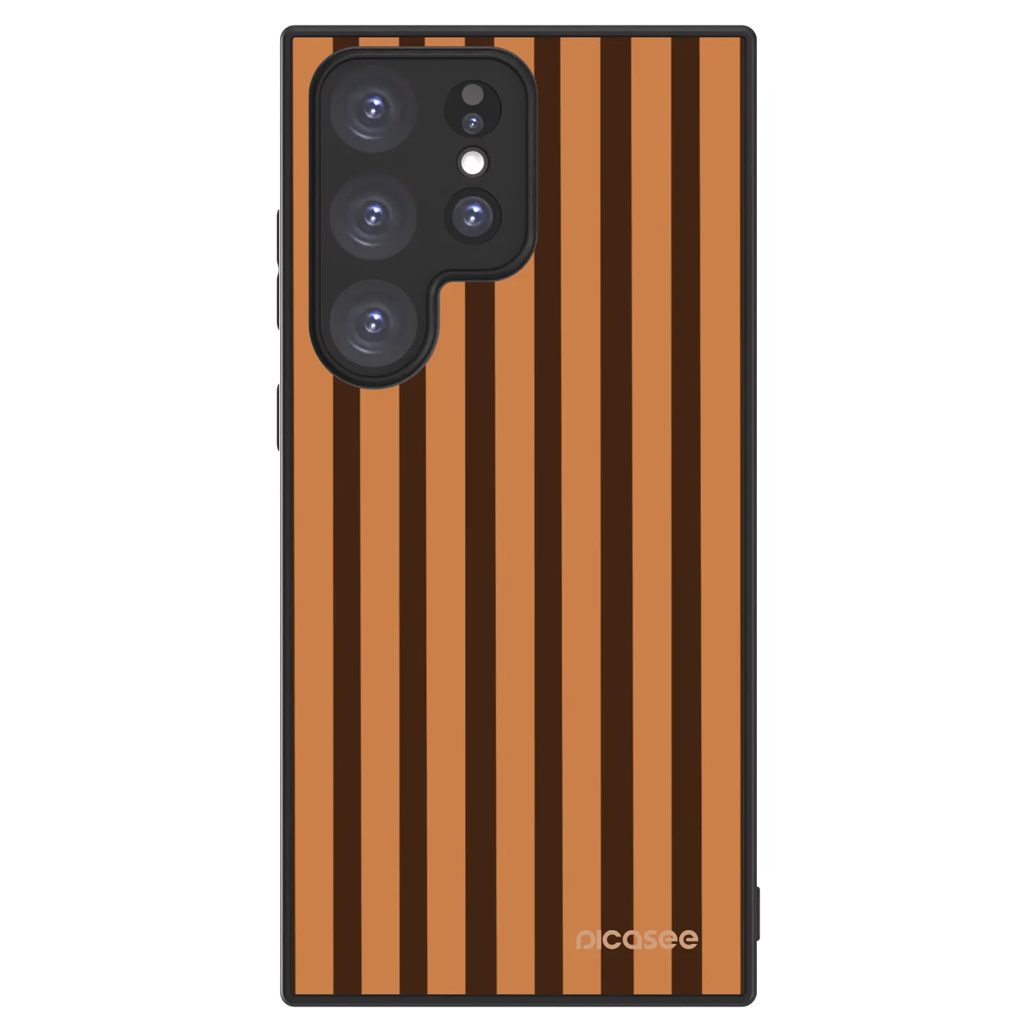 Picasee ULTIMATE CASE για Samsung Galaxy S23 Ultra 5G - Caramel lines