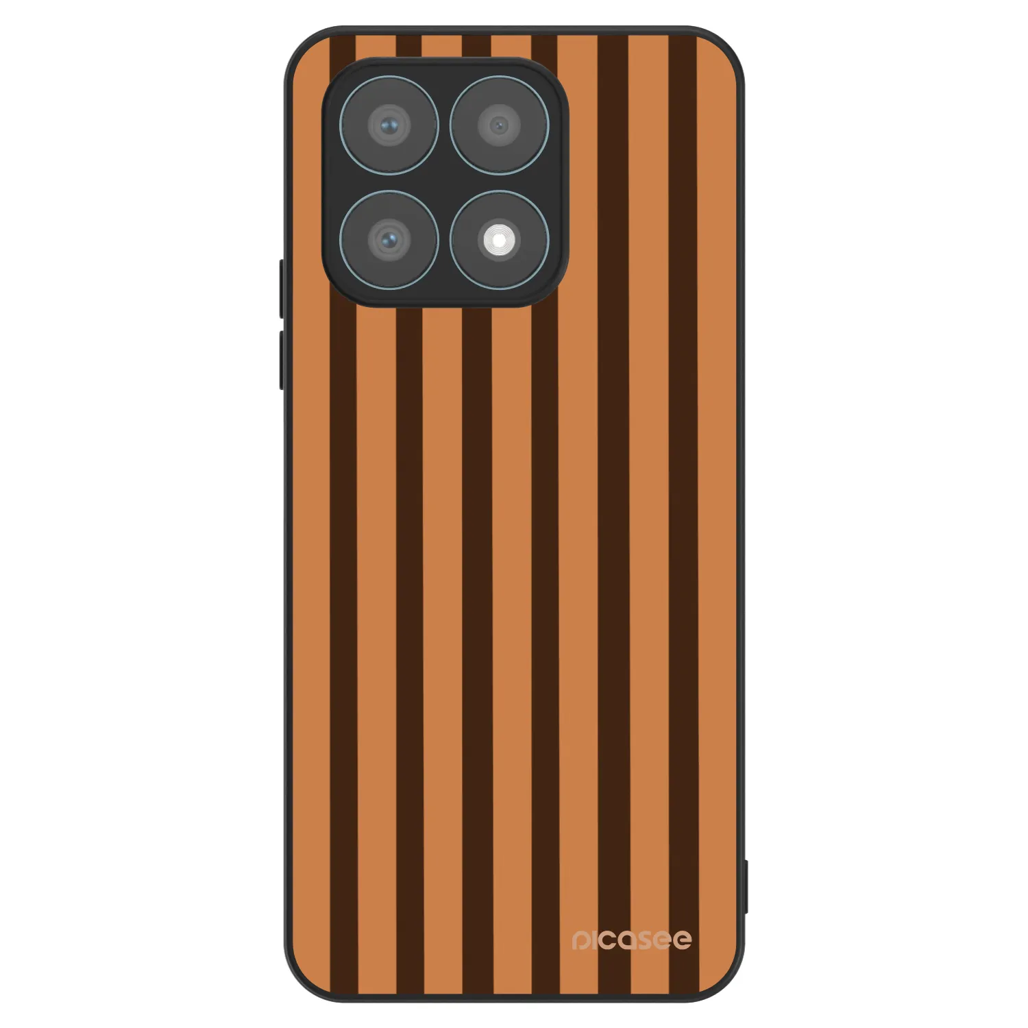 Picasee ULTIMATE CASE για Honor X8a - Caramel lines