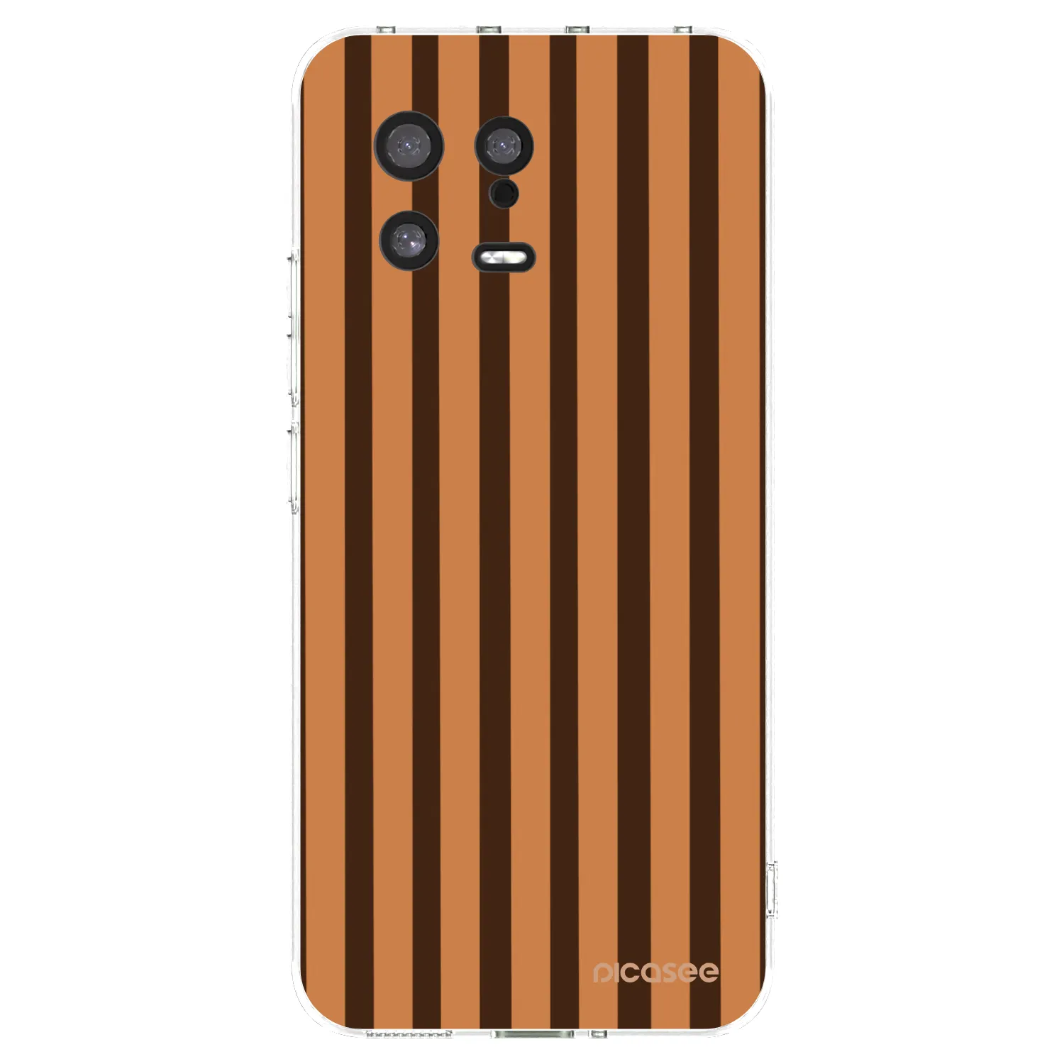 Picasee διαφανής θήκη σιλικόνης Xiaomi 13 - Caramel lines