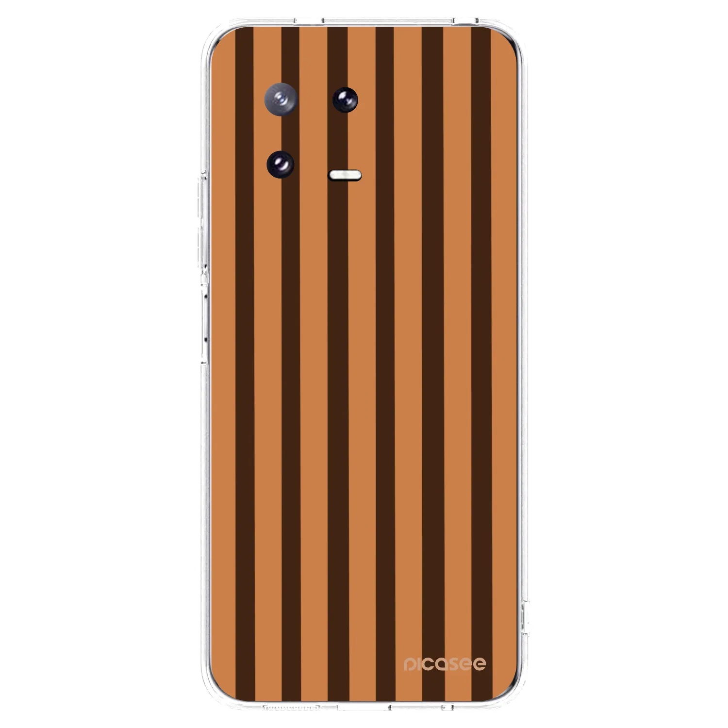 Picasee διαφανής θήκη σιλικόνης Xiaomi 13 Pro - Caramel lines