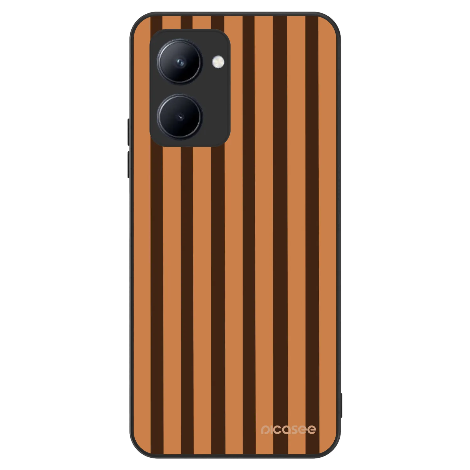Picasee ULTIMATE CASE για Realme C33 (2023) - Caramel lines
