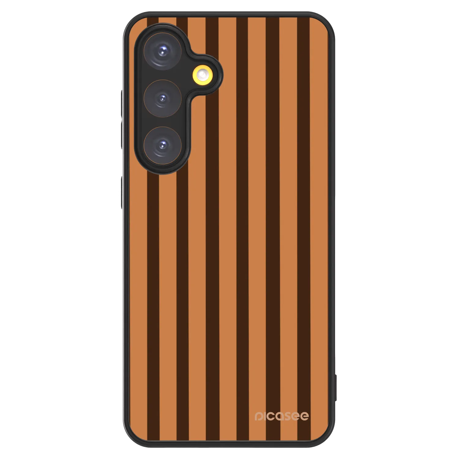 Picasee ULTIMATE CASE PowerShare για Samsung Galaxy S24 S921B 5G - Caramel lines