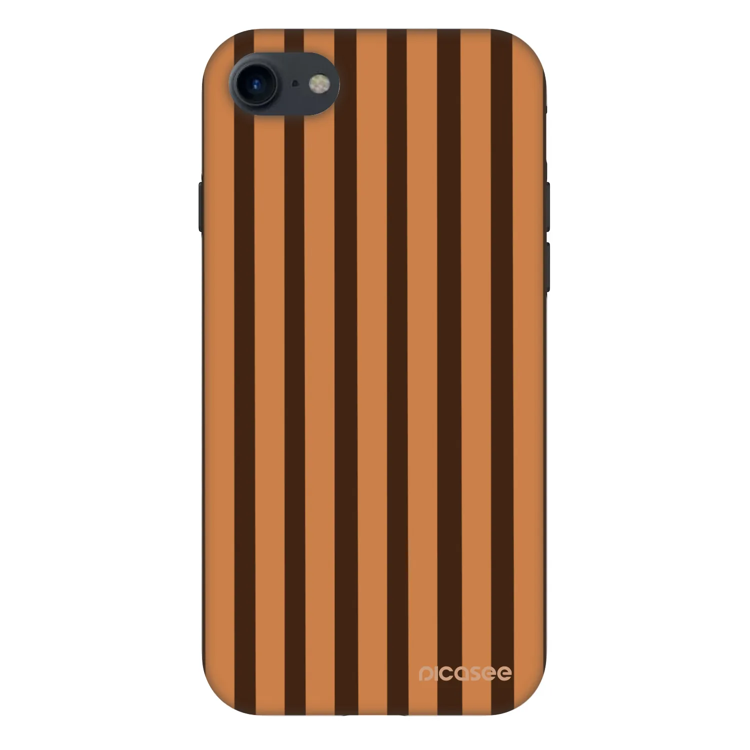 Picasee Fashion Case για Apple iPhone 8 - Caramel lines