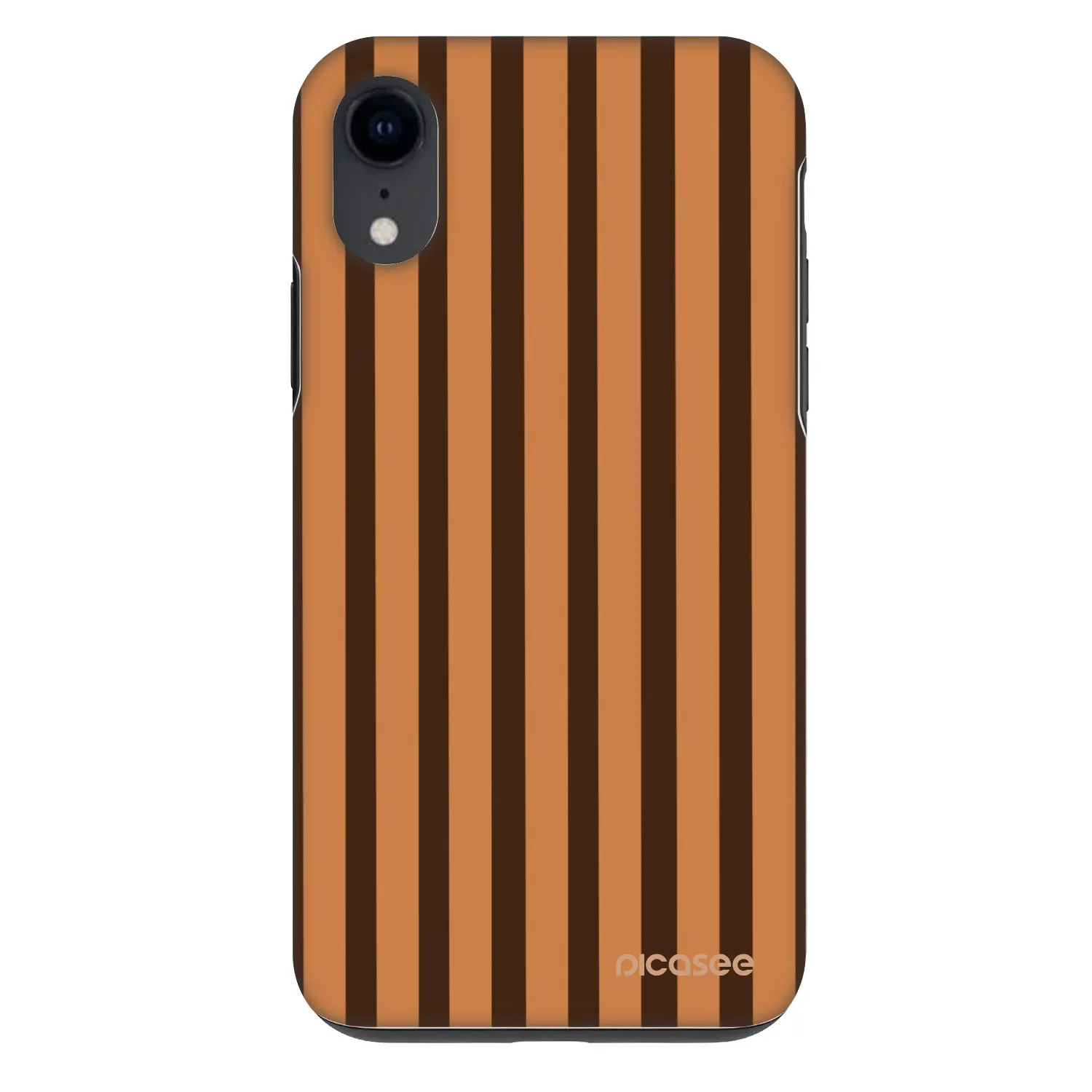 Picasee Fashion Case για Apple iPhone XR - Caramel lines