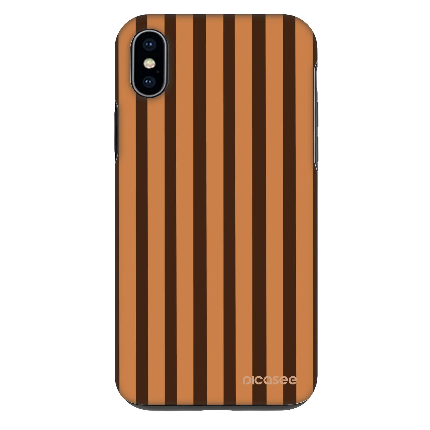 Picasee Fashion Case για Apple iPhone XS Max - Caramel lines