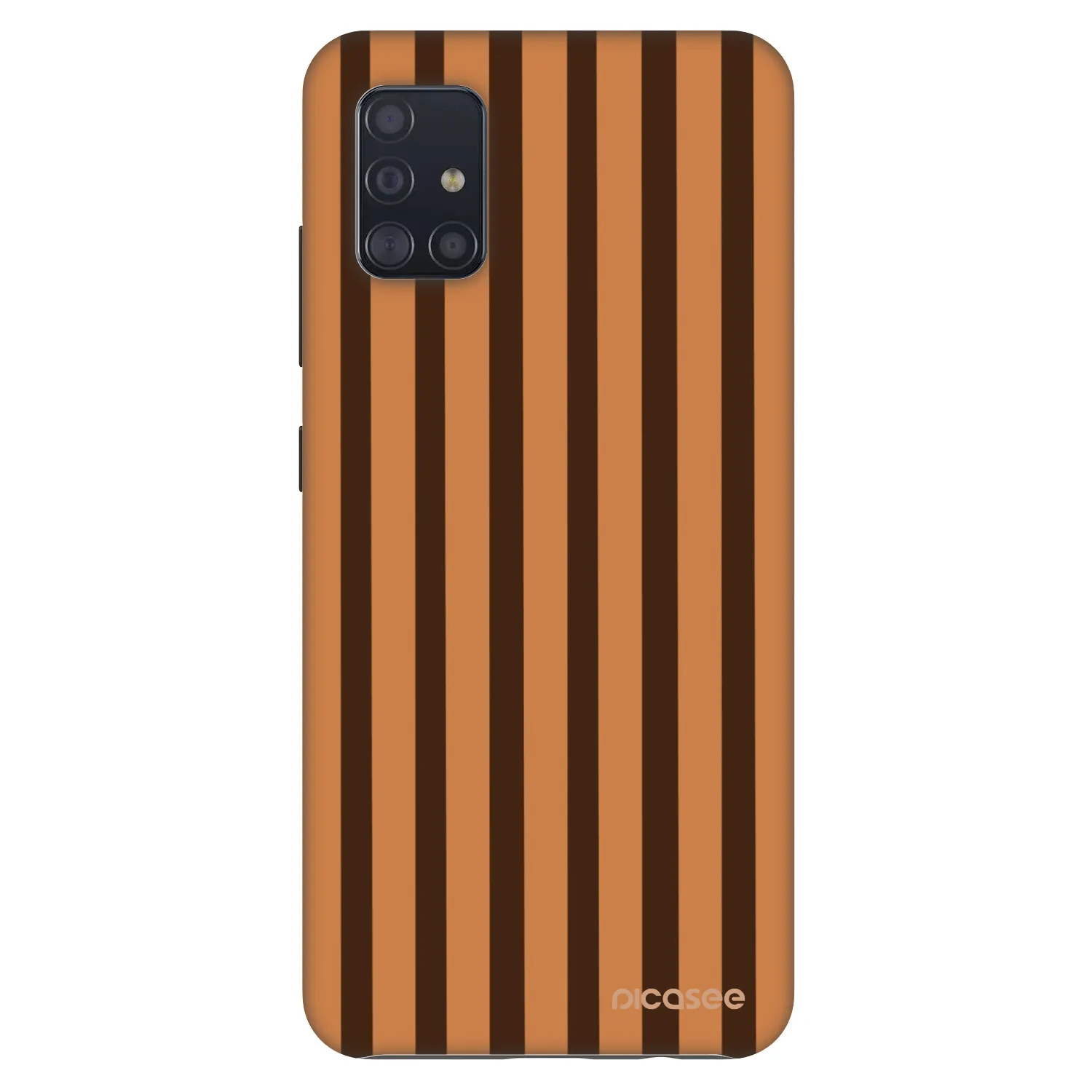 Picasee Fashion Case για Samsung Galaxy A51 A515F - Caramel lines