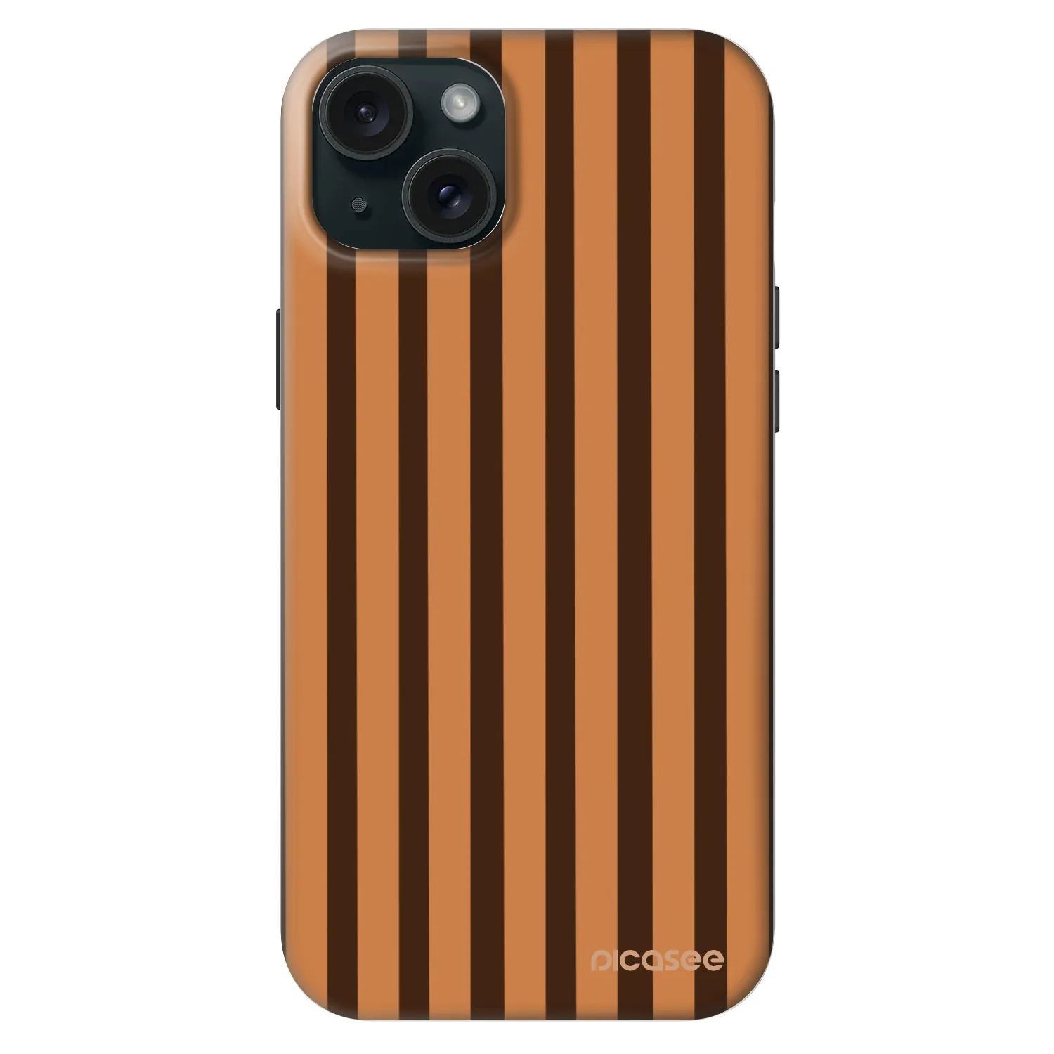 Picasee Fashion Case MagSafe για Apple iPhone 15 Plus - Caramel lines