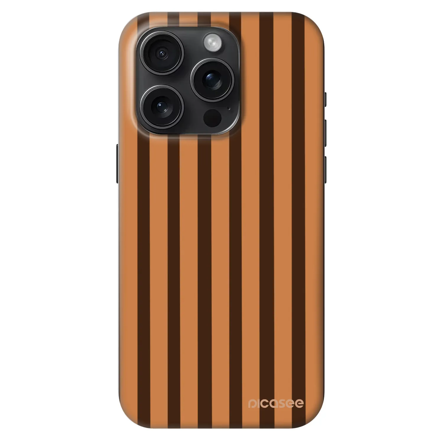 Picasee Fashion Case MagSafe για Apple iPhone 15 Pro - Caramel lines