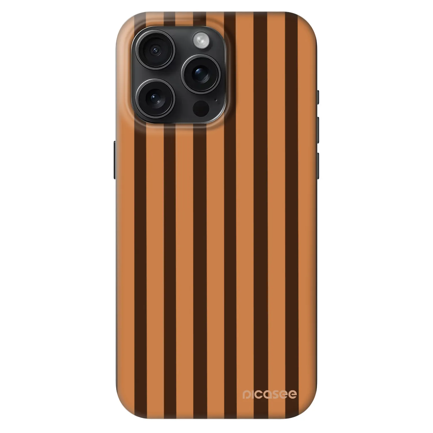 Picasee Fashion Case MagSafe για Apple iPhone 15 Pro Max - Caramel lines