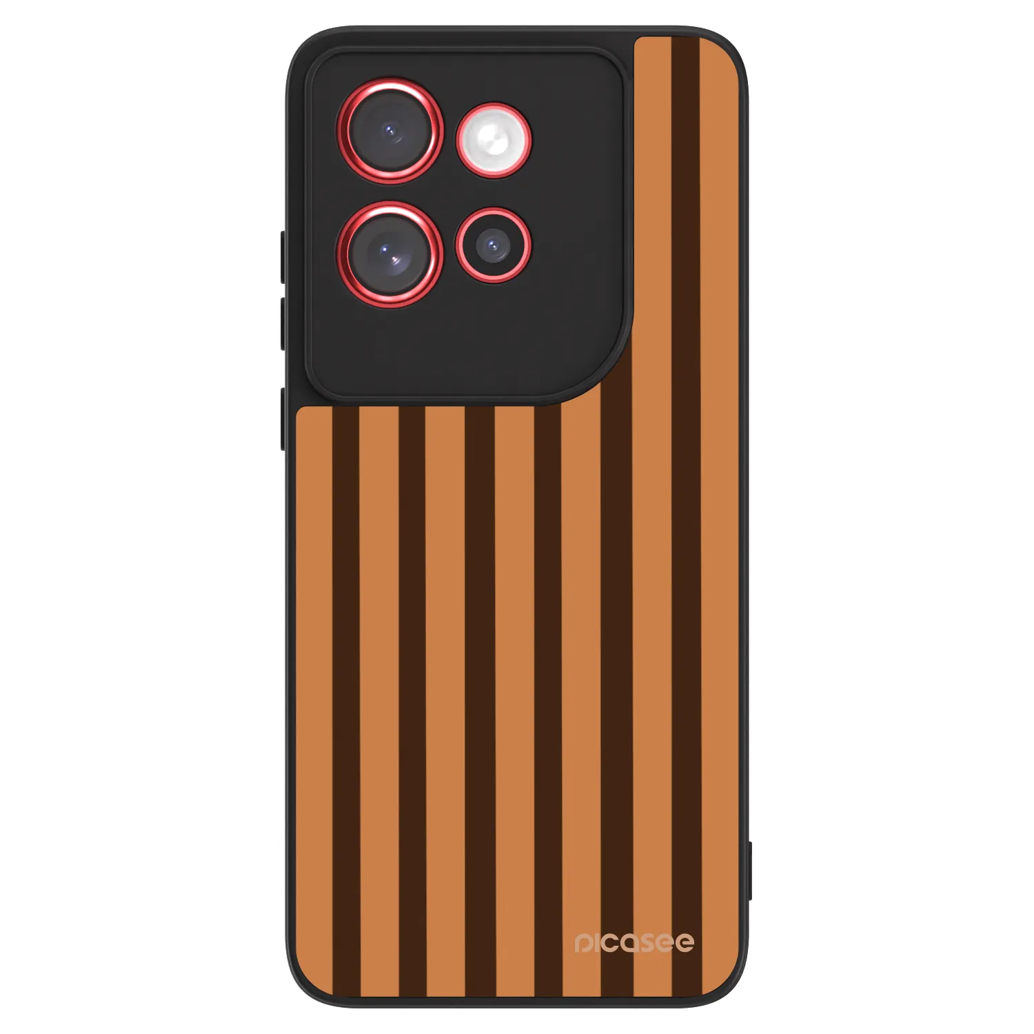 Picasee ULTIMATE CASE για Motorola Edge 60 Neo 5G - Caramel lines
