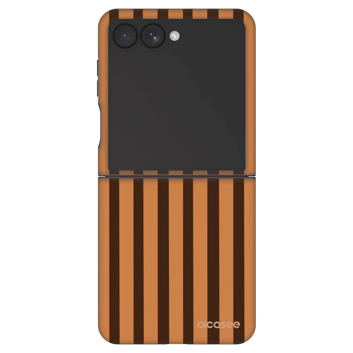 Picasee Fashion Case για Samsung Galaxy Z Flip7 5G - Caramel lines