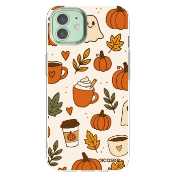 Picasee διαφανής θήκη σιλικόνης Apple iPhone 12 - Fall vibes
