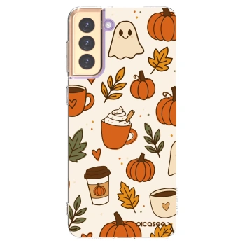 Picasee διαφανής θήκη σιλικόνης Samsung Galaxy S21+ 5G G996F - Fall vibes