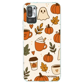 Picasee διαφανής θήκη σιλικόνης Xiaomi Redmi Note 10 5G - Fall vibes