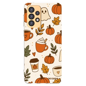 Picasee διαφανής θήκη σιλικόνης Samsung Galaxy A33 5G A336 - Fall vibes