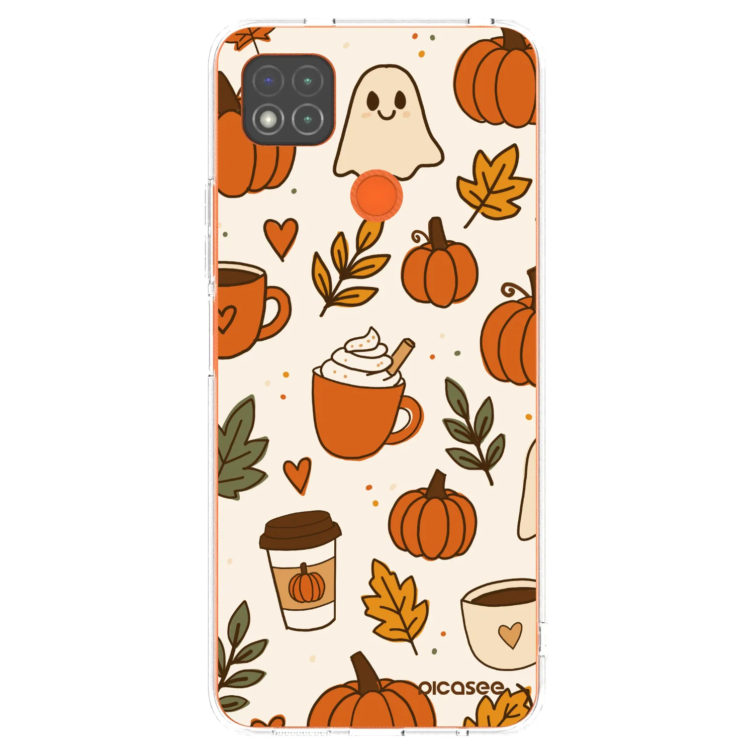 Picasee διαφανής θήκη σιλικόνης Xiaomi Redmi 9C - Fall vibes