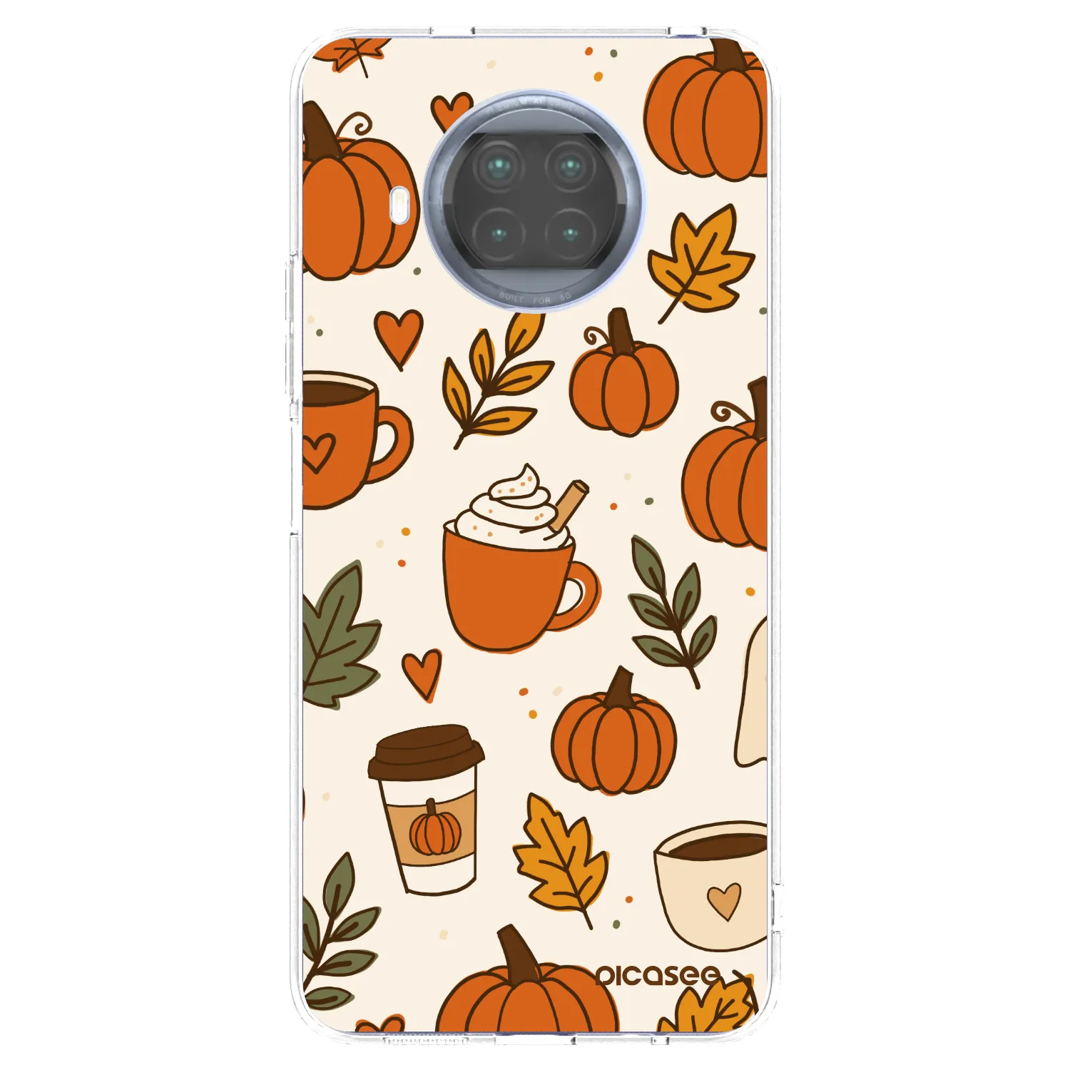 Picasee διαφανής θήκη σιλικόνης Xiaomi Mi 10T Lite - Fall vibes