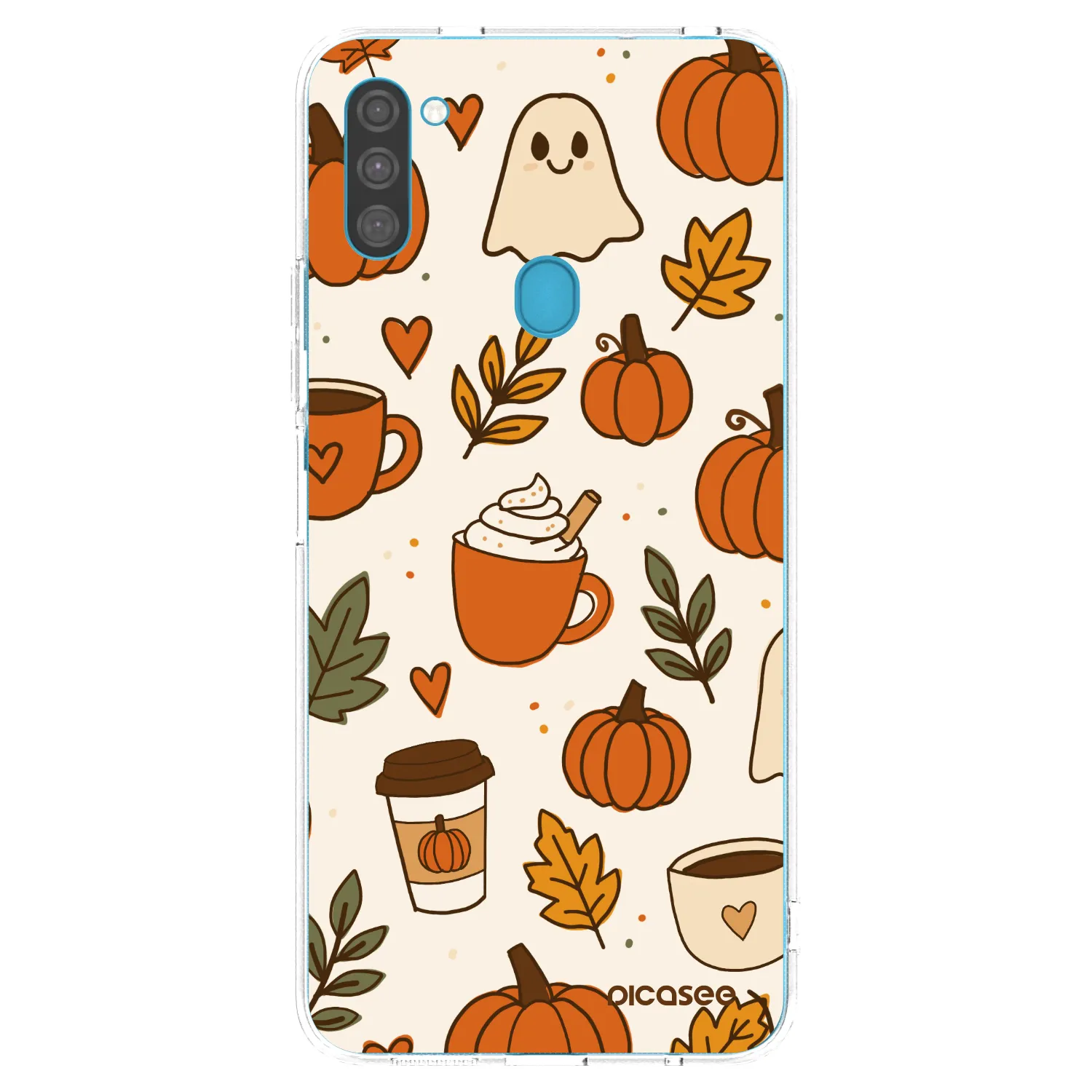 Picasee διαφανής θήκη σιλικόνης Samsung Galaxy M11 - Fall vibes