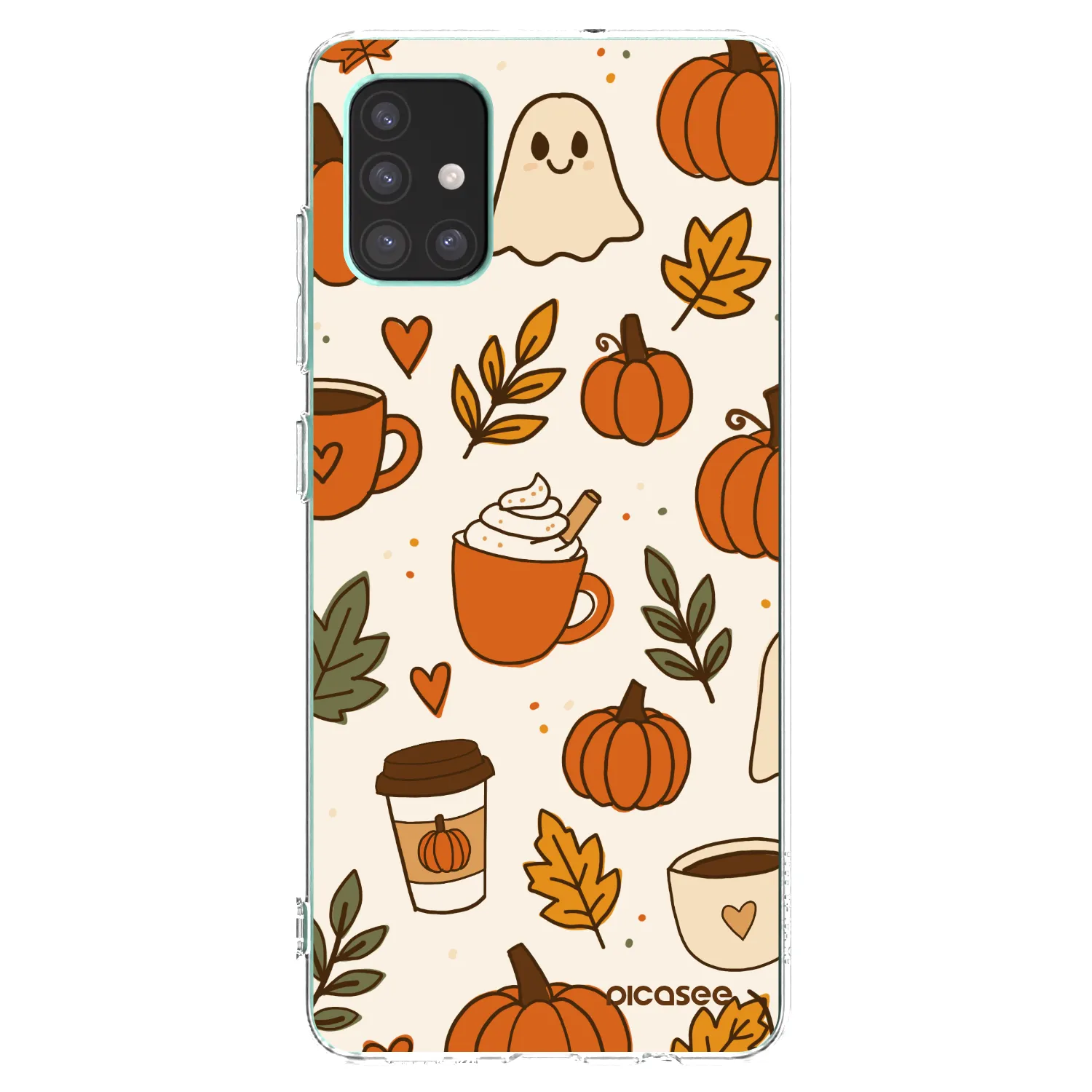 Picasee διαφανής θήκη σιλικόνης Samsung Galaxy M51 M515F - Fall vibes