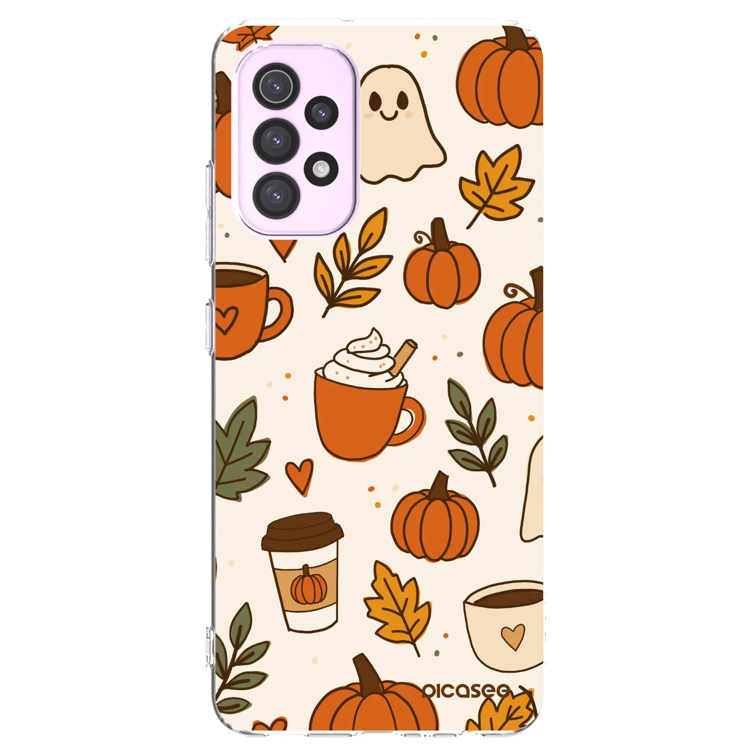 Picasee διαφανής θήκη σιλικόνης Samsung Galaxy A32 5G A326B - Fall vibes