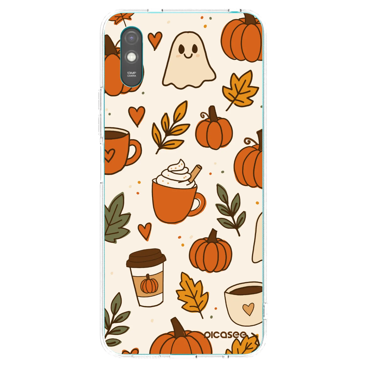 Picasee διαφανής θήκη σιλικόνης Xiaomi Redmi 9AT - Fall vibes