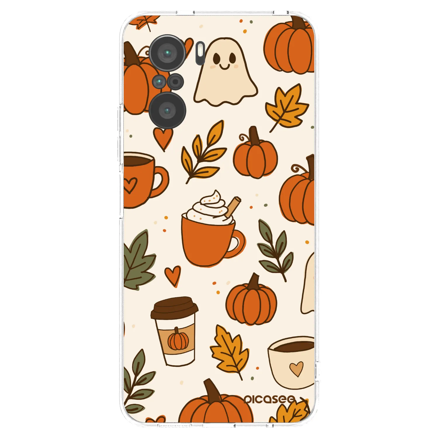 Picasee διαφανής θήκη σιλικόνης Xiaomi Poco F3 - Fall vibes
