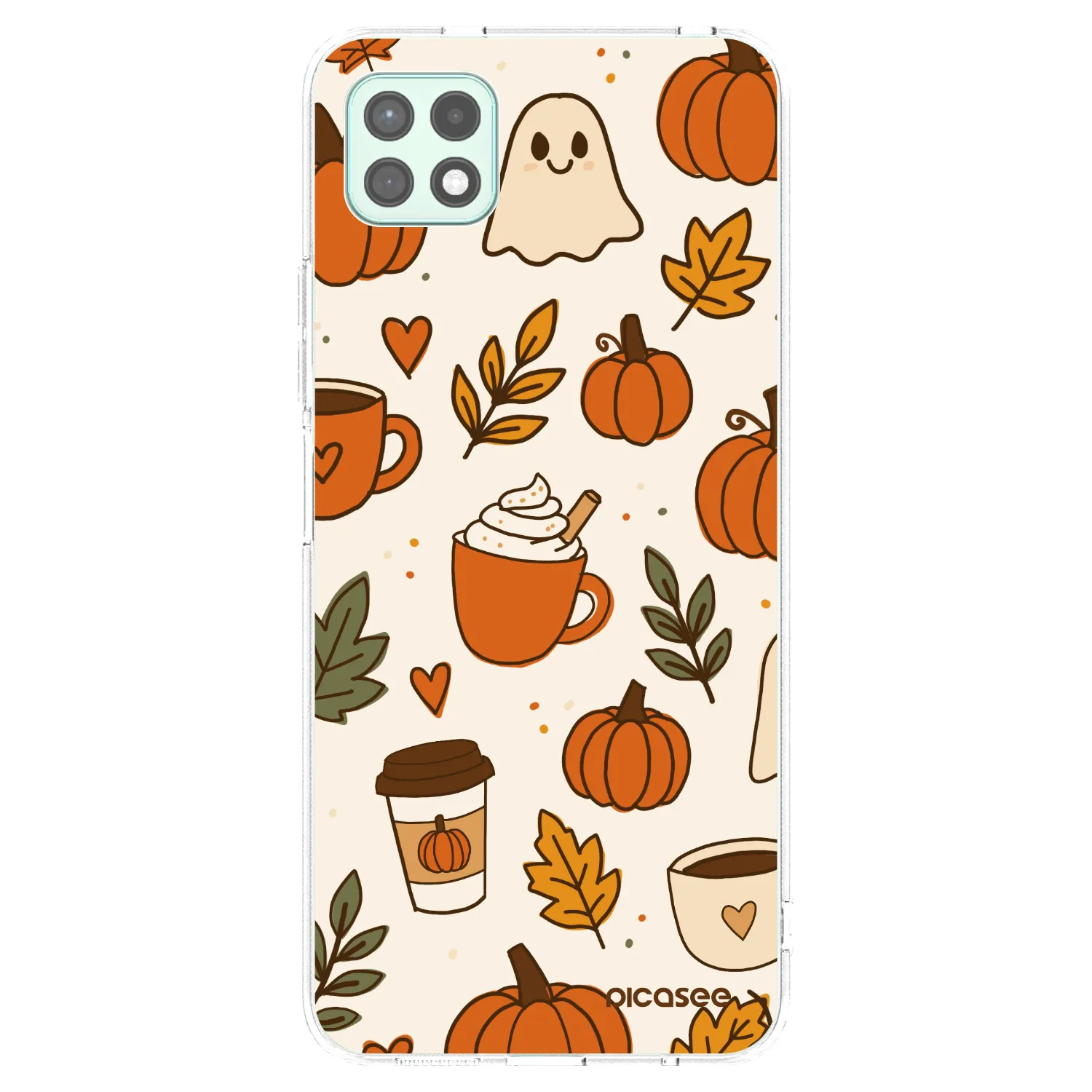 Picasee διαφανής θήκη σιλικόνης Samsung Galaxy A22 A226B 5G - Fall vibes