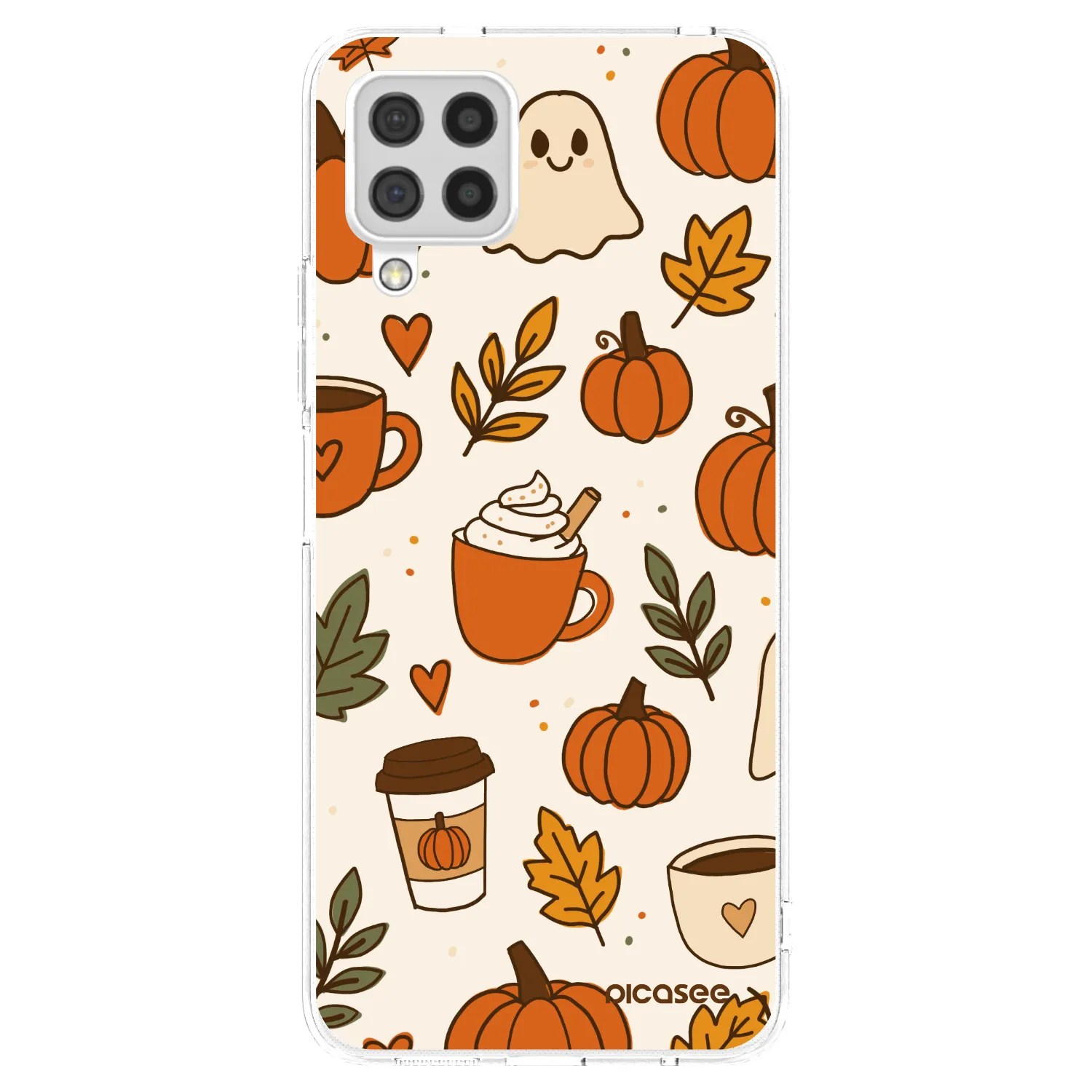 Picasee διαφανής θήκη σιλικόνης Samsung Galaxy A22 A225F 4G - Fall vibes